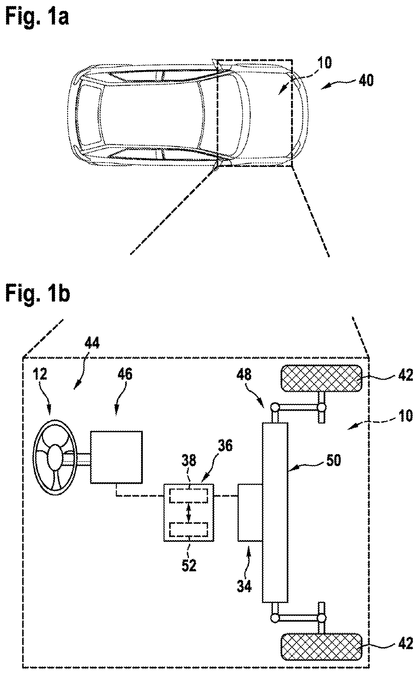 Patent US12139211 — Method for operating a steering system — Figure 1