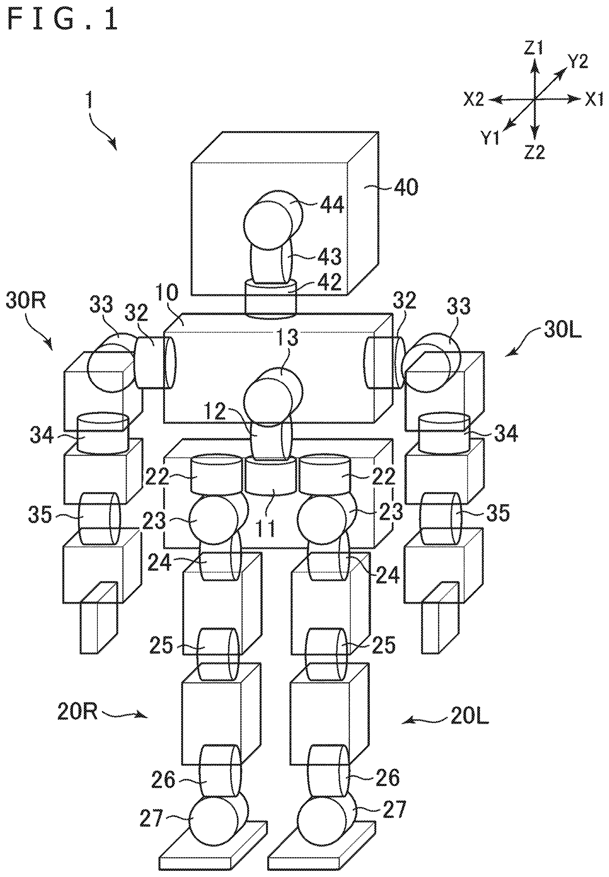 Patent US12139218 — Robot — Figure 1