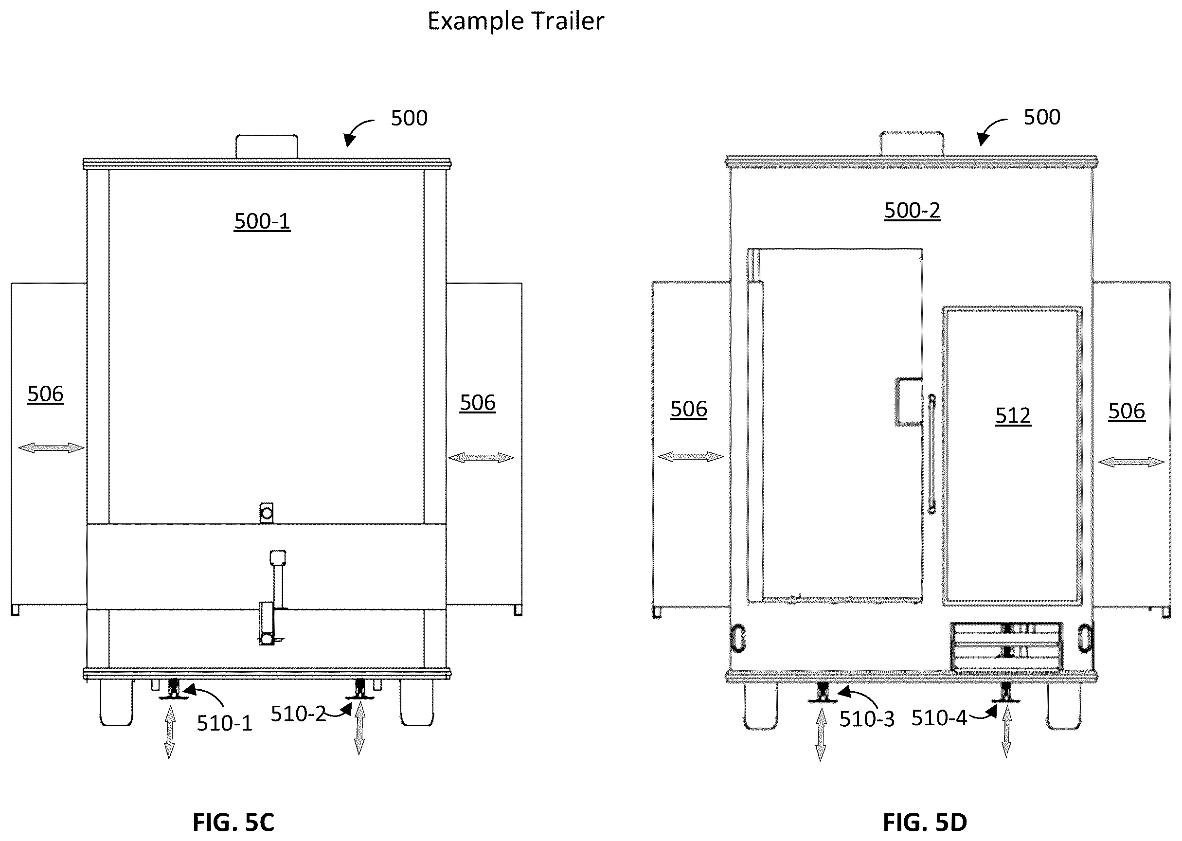 Patent US12139223 Figure 6 – User configurable trailer