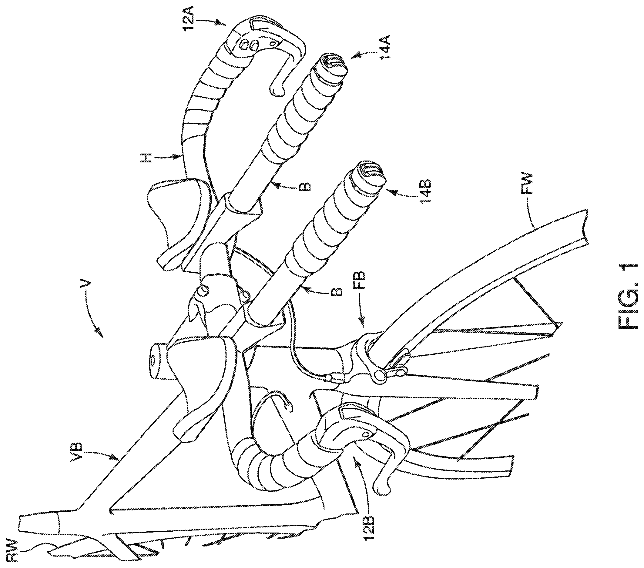 Patent US12139232 — Control system for human-powered vehicle — Figure 1