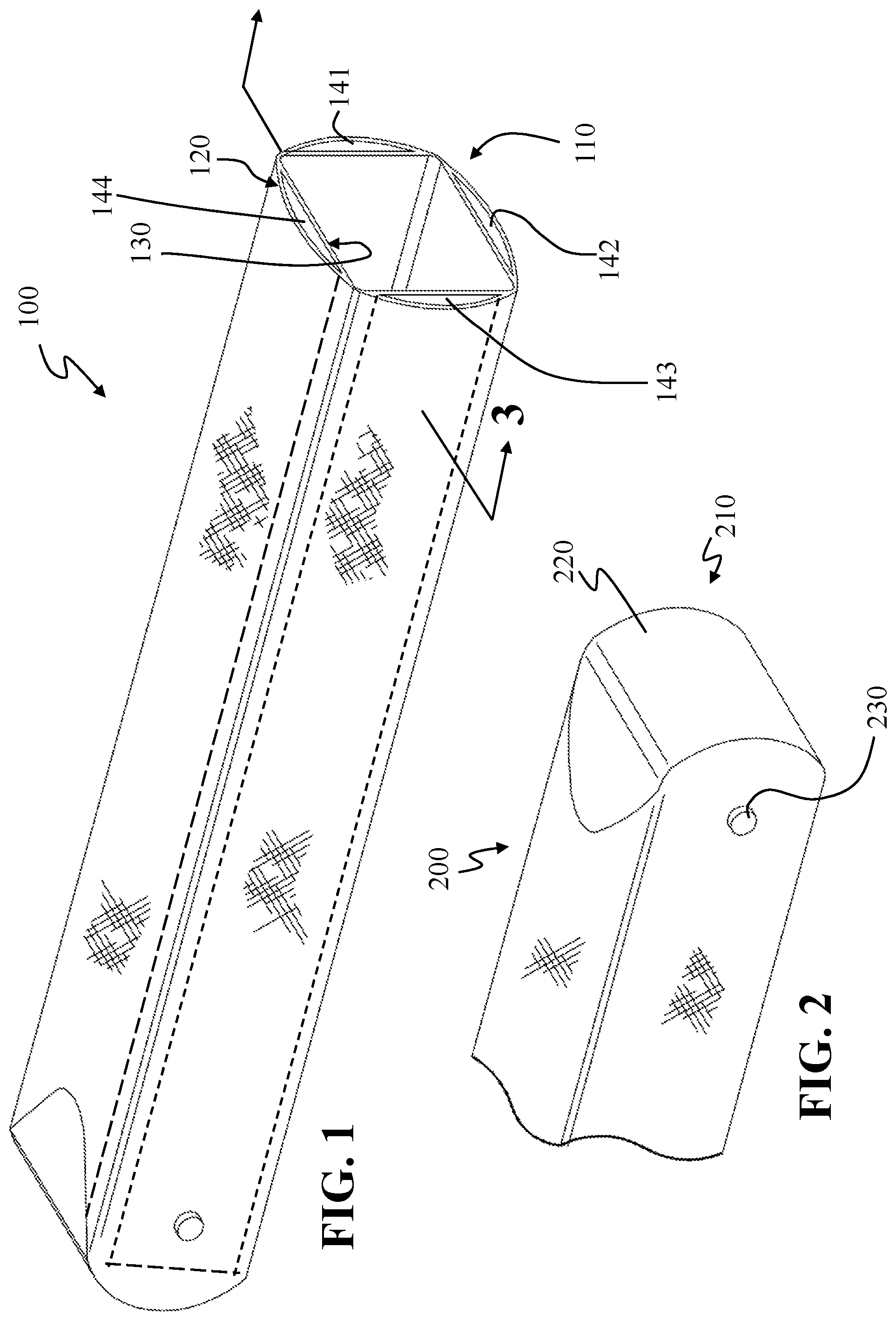 Patent US12139274 Figure 1 – Systems and devices for remotely operated unmanned aerial vehicle report-suppressing launcher with portable RF transparent launch tube