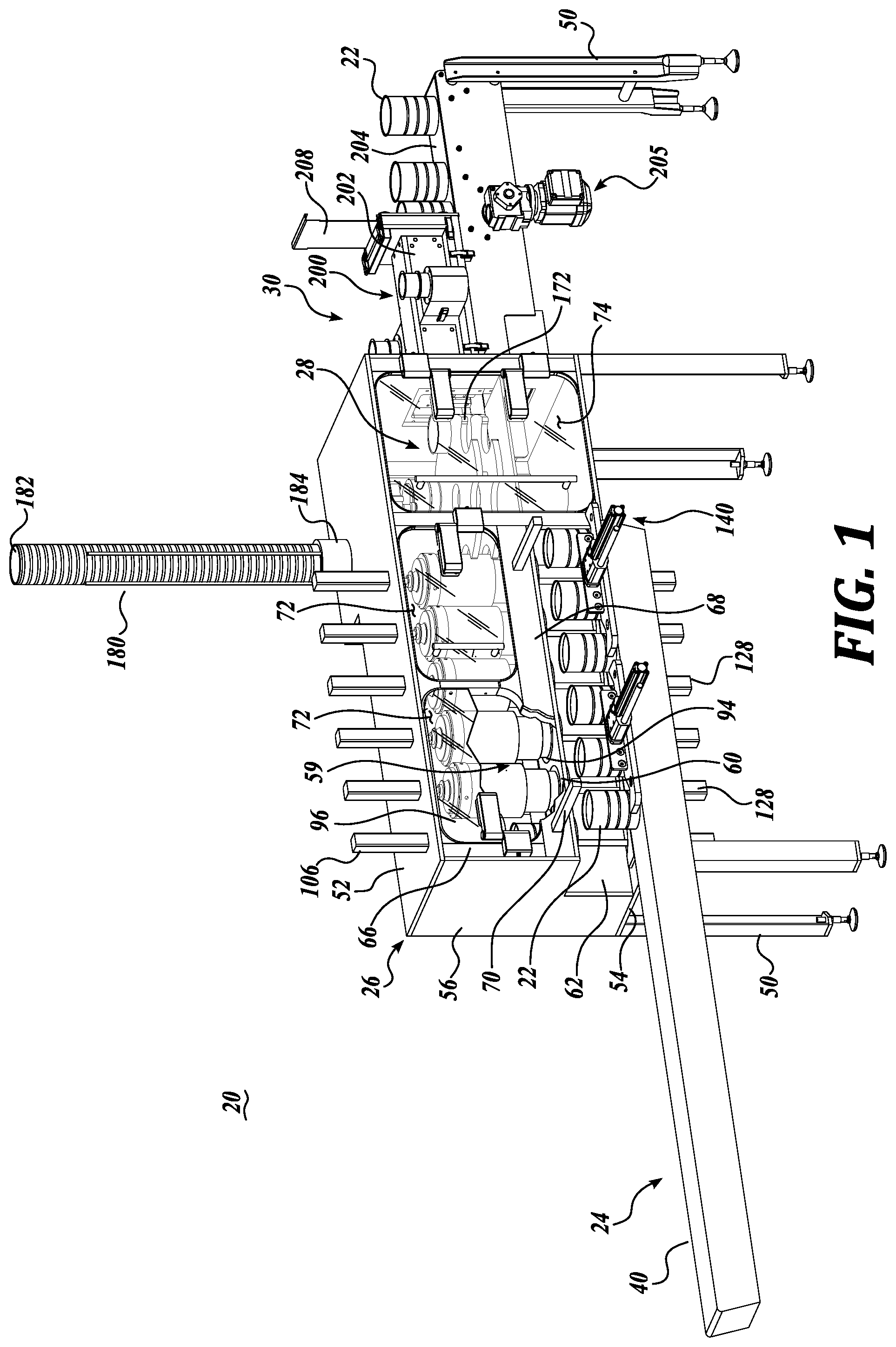 Patent US12139285 — Vacuum extraction and sealing of containers — Figure 1