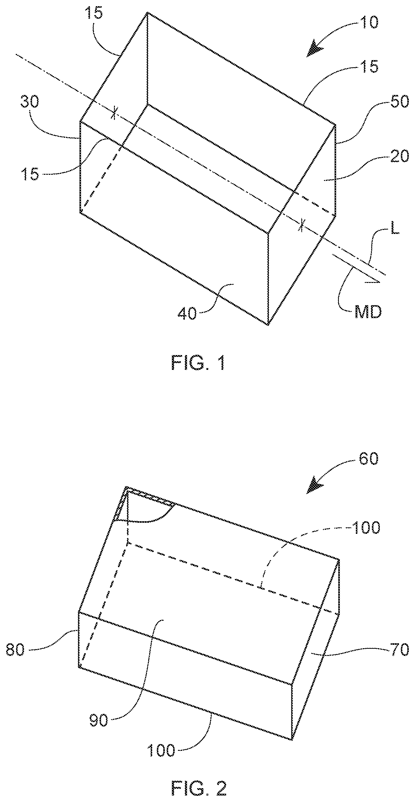 Patent US12139291 — Process for forming a hood for a tray — Figure 1