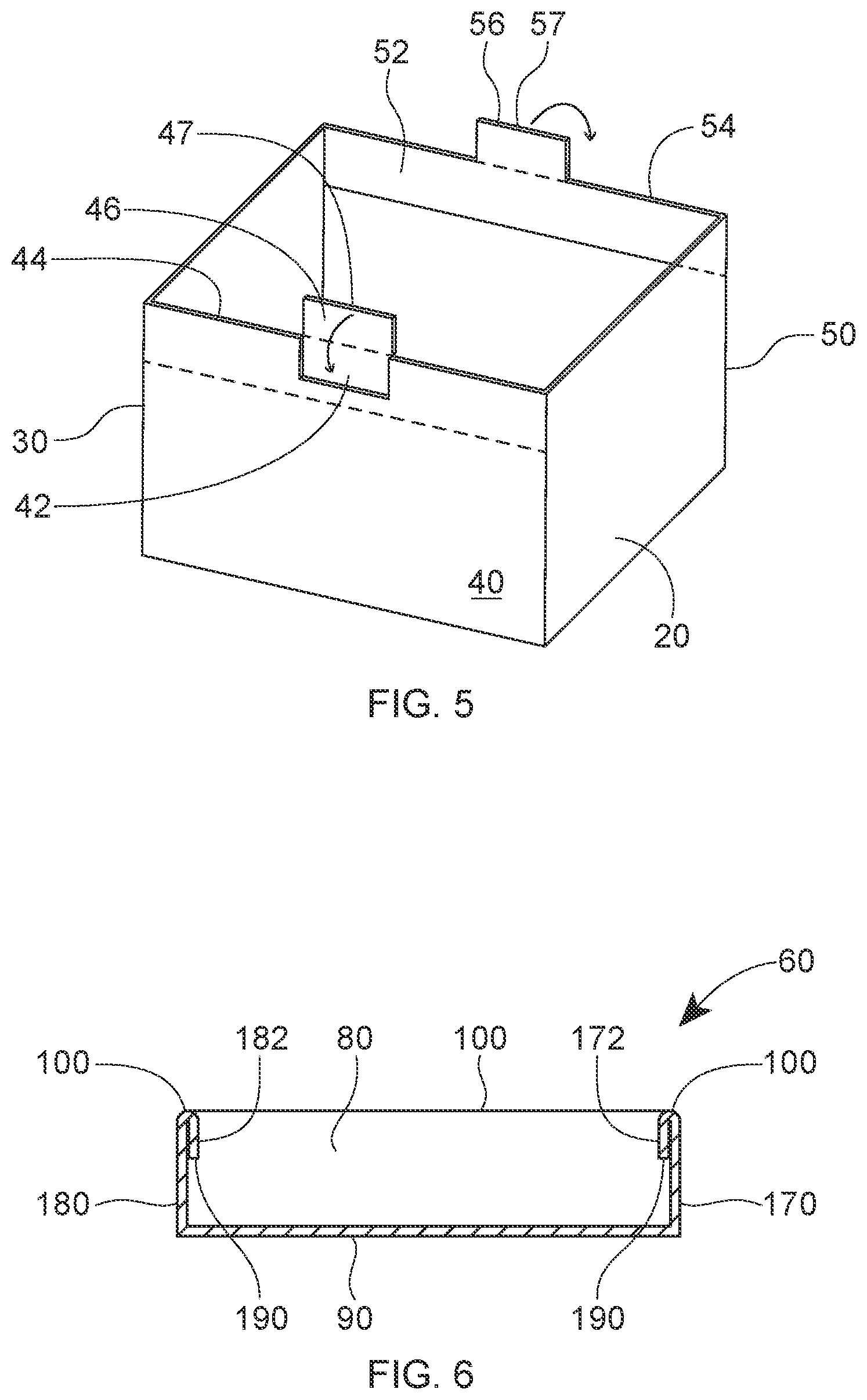 Patent US12139291 Figure 3 – Process for forming a hood for a tray
