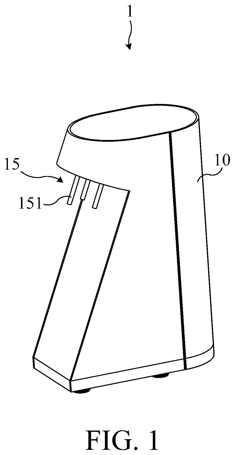 Patent US12139292 — Clamping device and clamping method — Figure 1