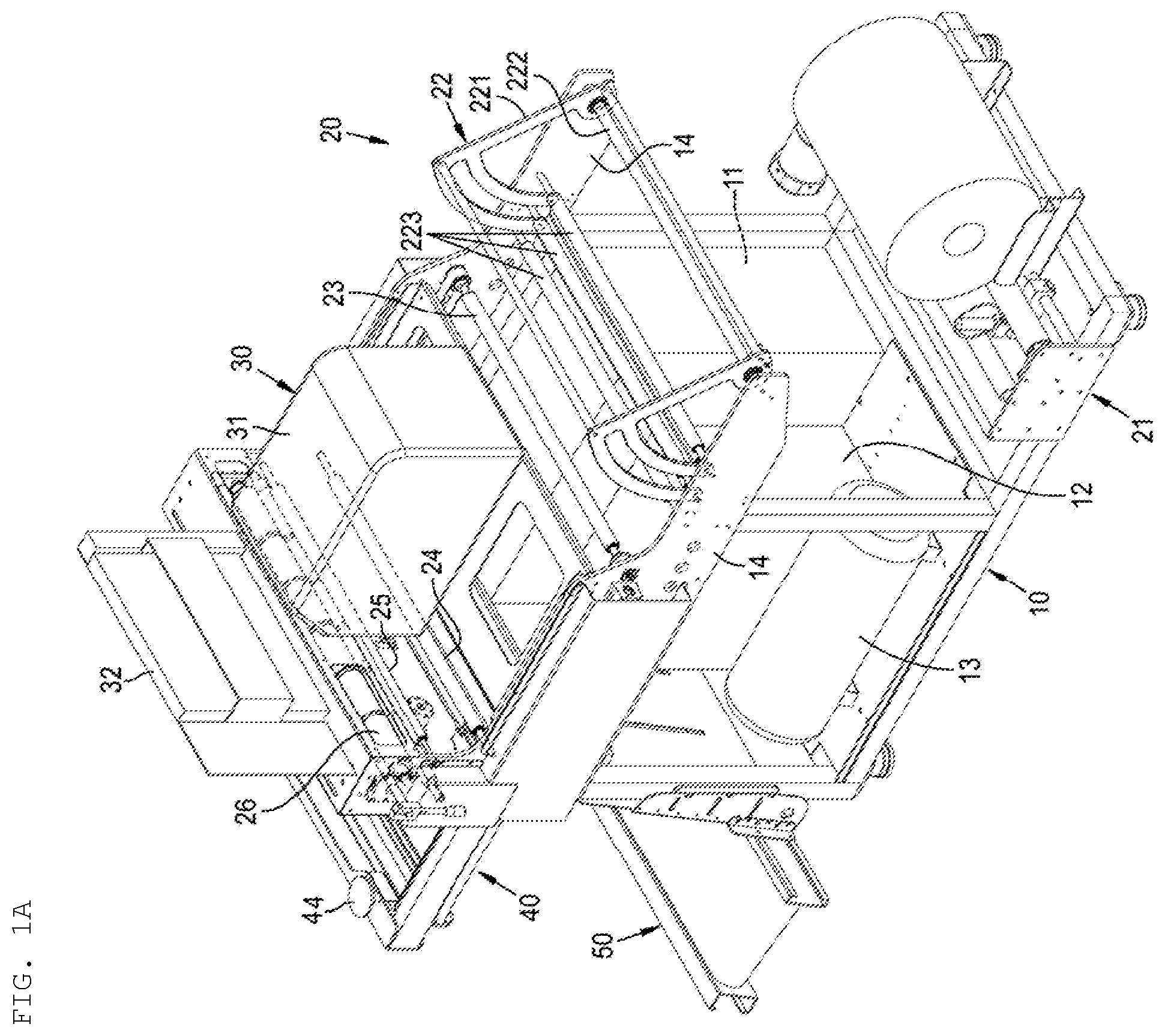 Patent US12139294 — Packaging apparatus for packaging bags equipped with label printer — Figure 1