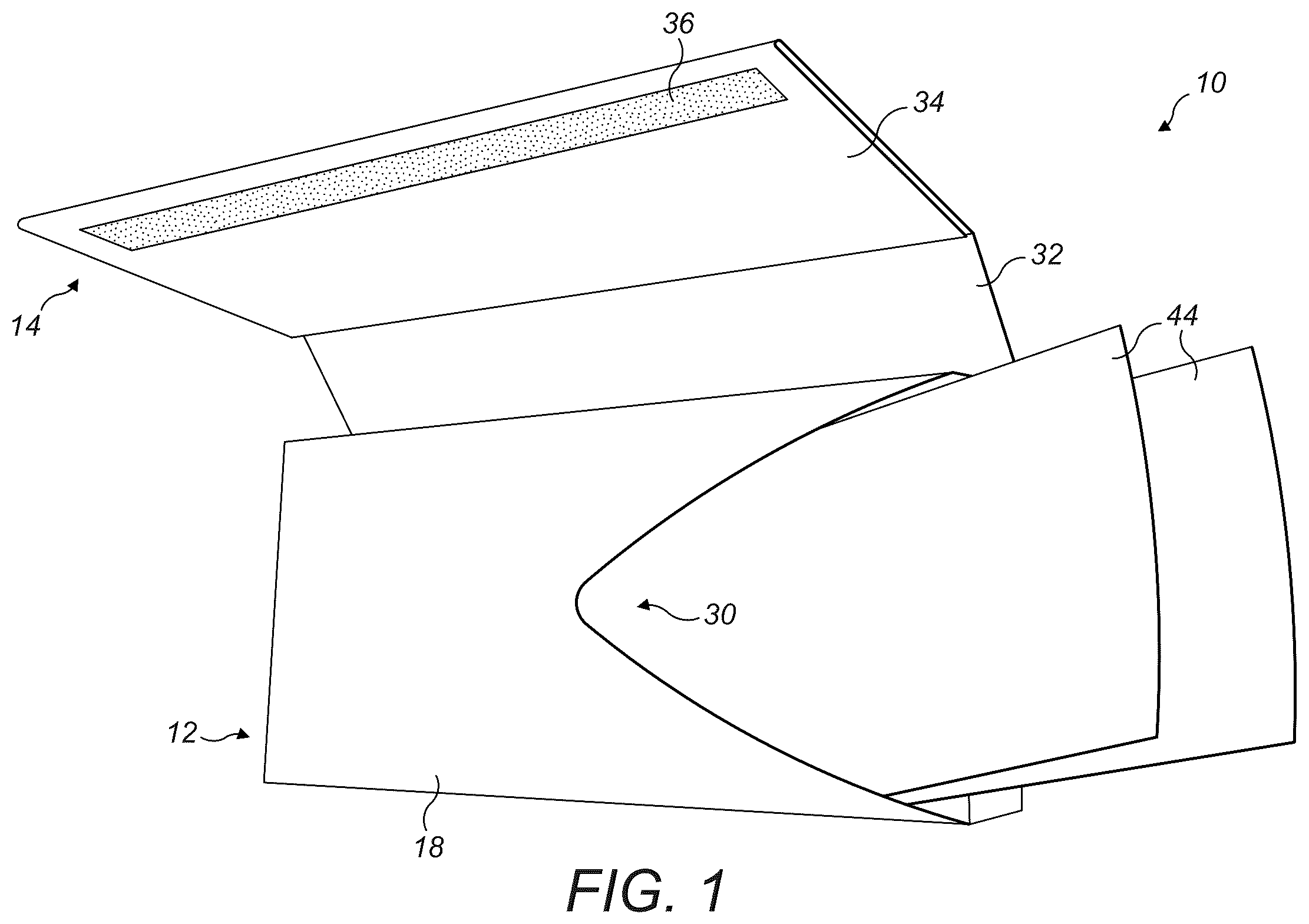 Patent US12139309 — Method of making blank — Figure 1