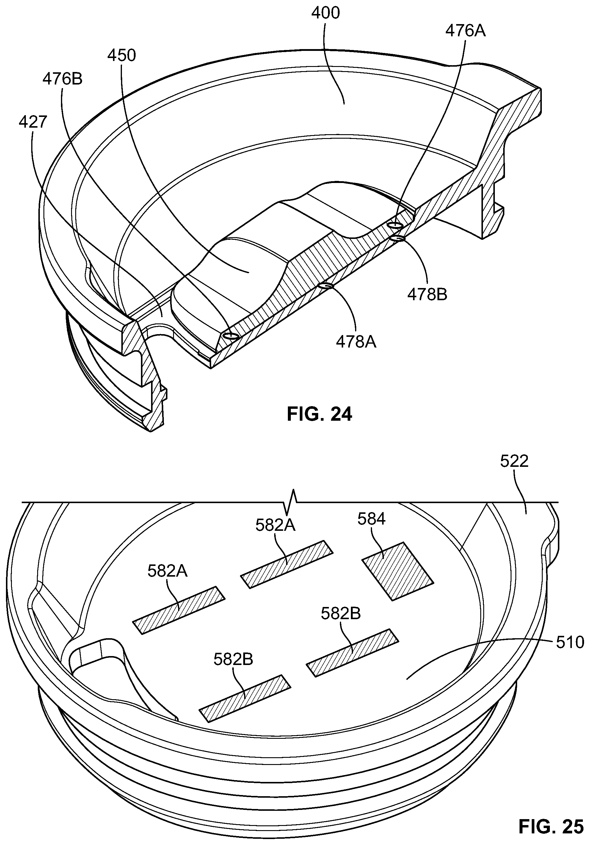 Patent US12139316 Figure 14 – Closure and lid and method of forming closure and lid