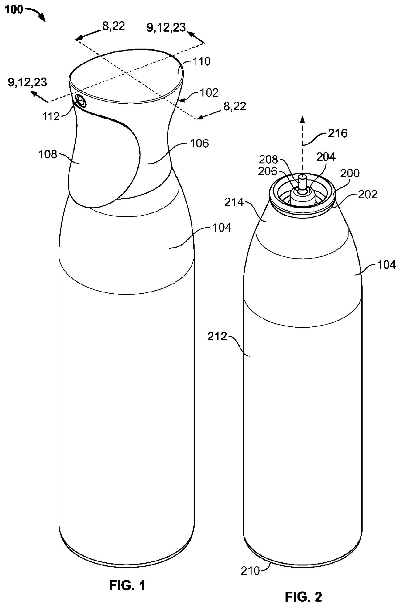 Patent US12139321 — Dispensing systems — Figure 1