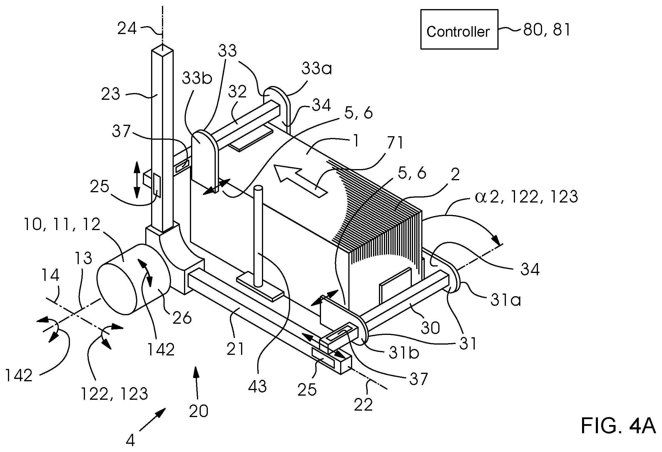 Patent US12139351 Figure 5 – Method of moving a stack of products using a robot