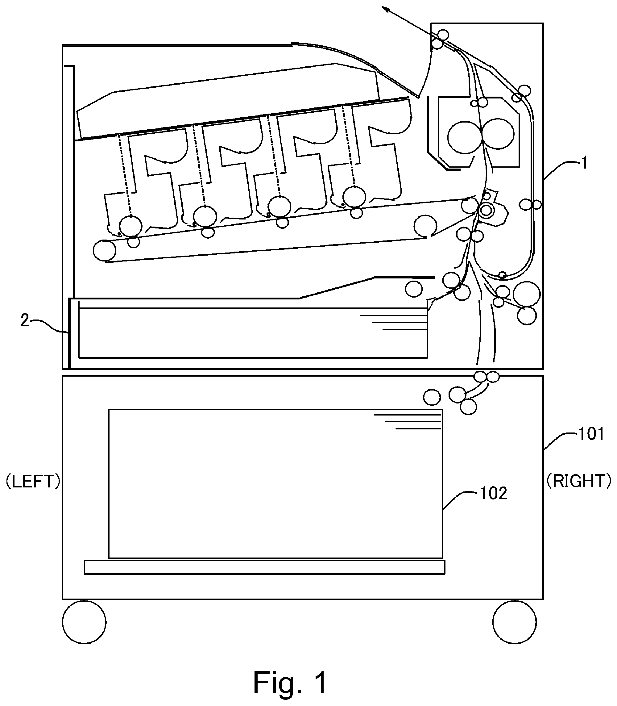 Patent US12139362 — Sheet feeding device and image forming apparatus — Figure 1