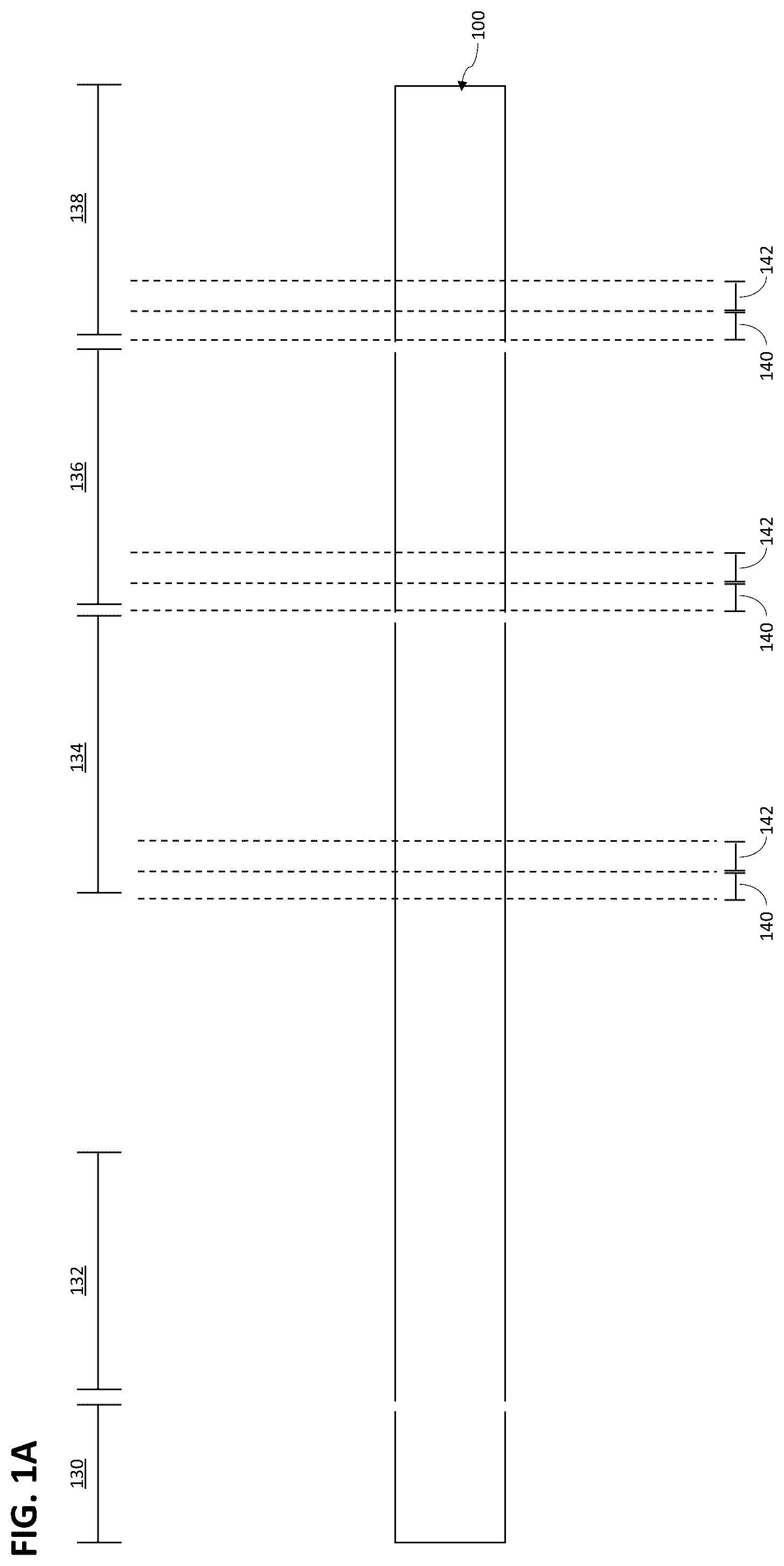 Patent US12139394 — Multiple layer electrode transducers — Figure 1