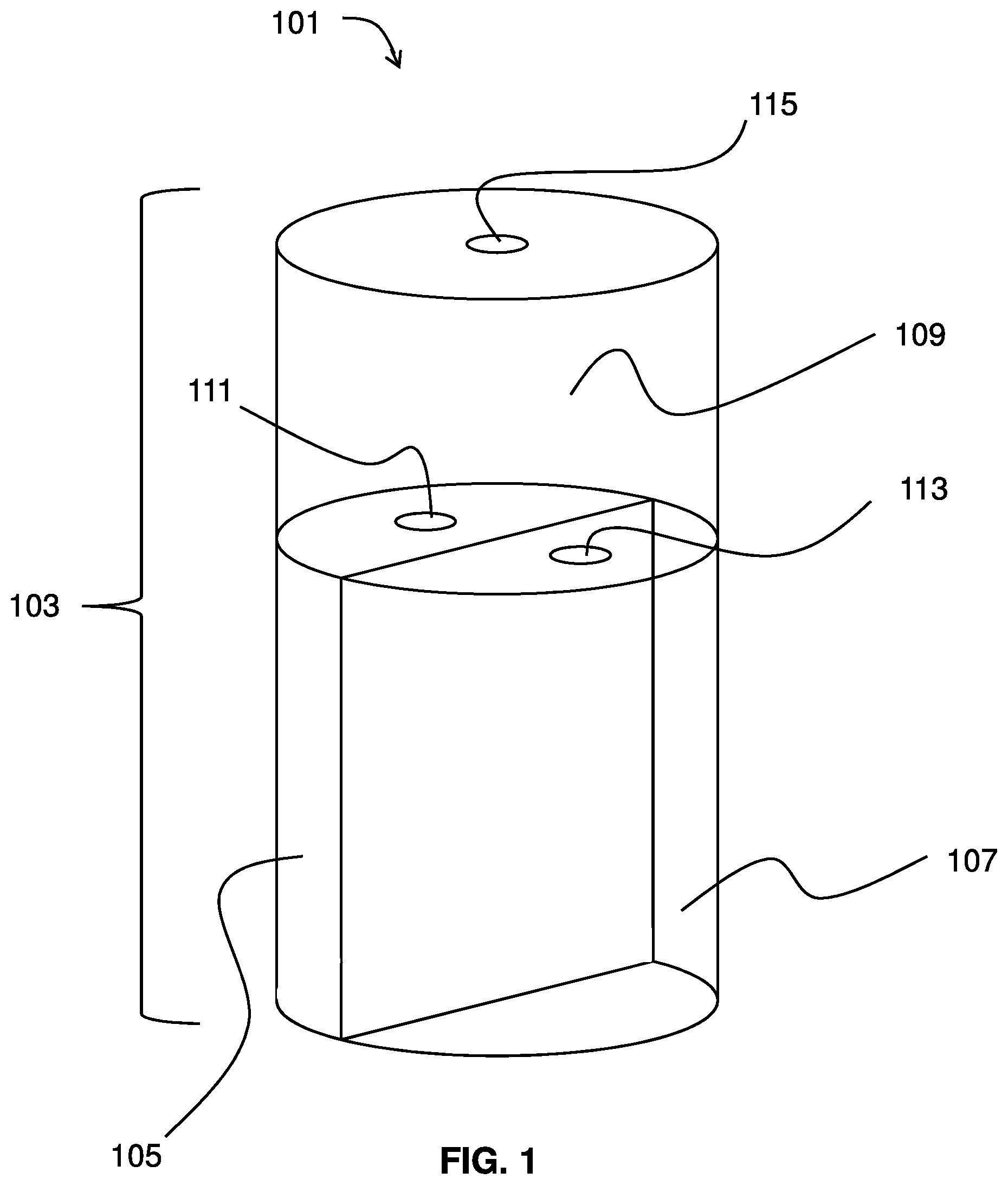 Patent US12139400 Figure 1 – Multi-chamber hypochlorous acid dispenser