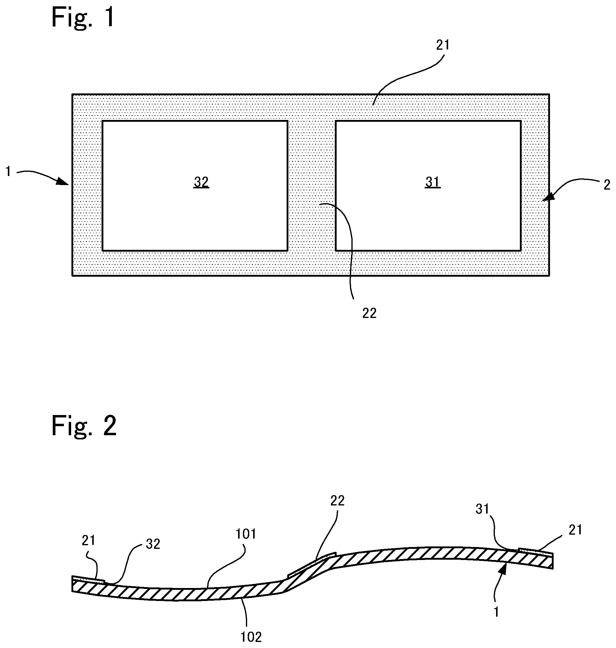 Patent US12139434 — Cover glass — Figure 1