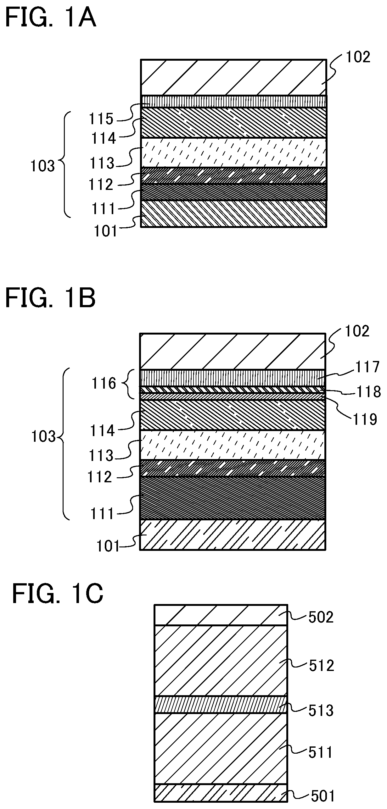 Patent US12139446 Figure 1 – Arylamine compound, hole-transport layer material, hole-injection layer material, light-emitting device, light-emitting apparatus, electronic apparatus, and lighting device
