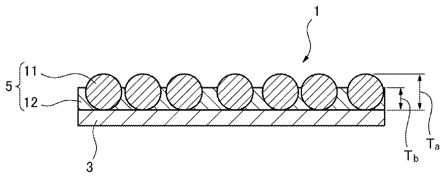Patent US12139588 — Laminate, printed matter, aqueous dispersion liquid, and laminate manufacturing method — Figure 1