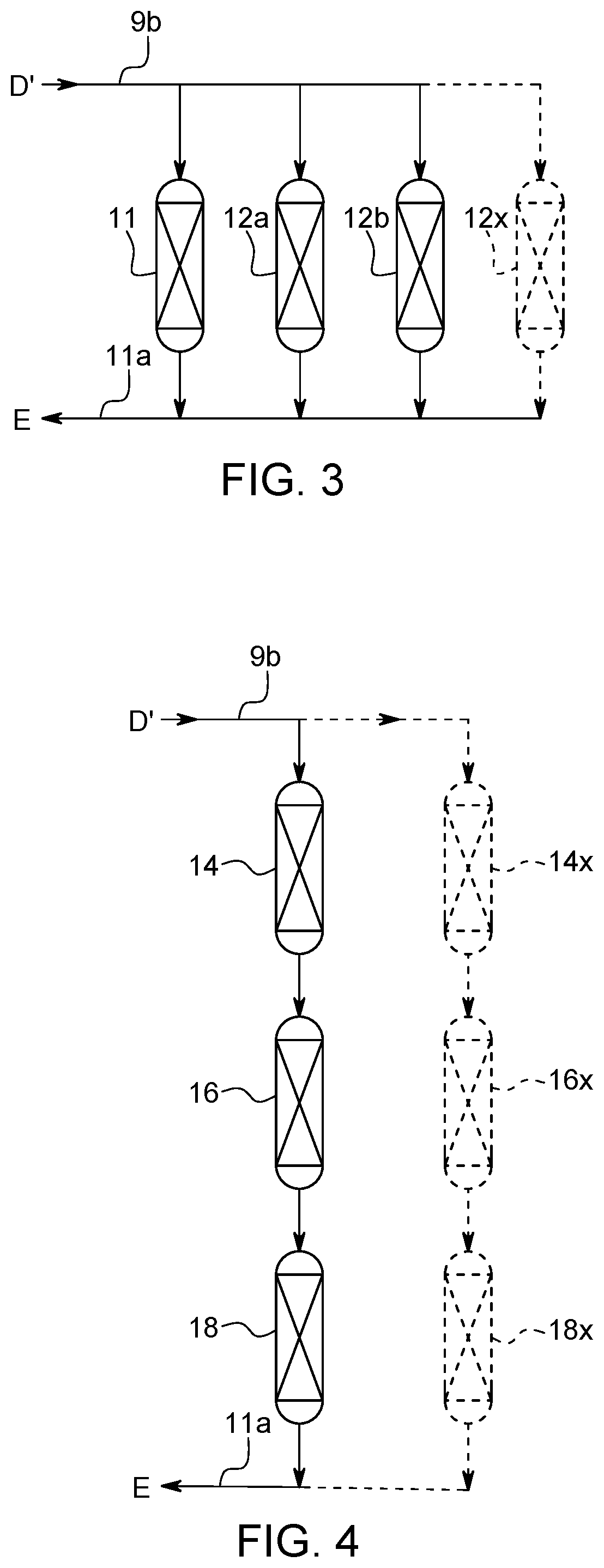 Patent US12139672 Figure 3 – Multi-stage device and process for production of a low sulfur heavy marine fuel oil