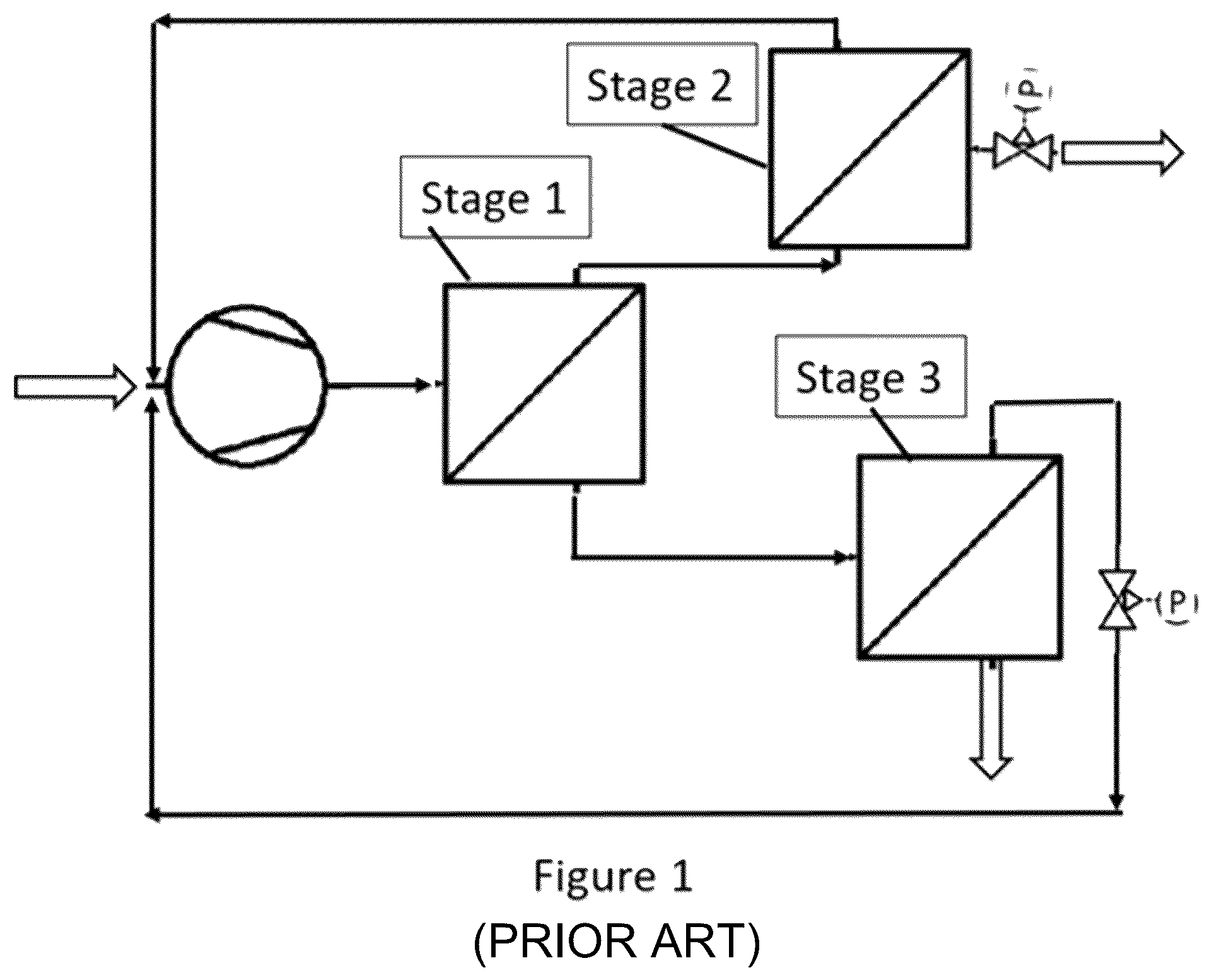 Patent US12139682 — System and method for producing renewable natural gas from biogas — Figure 1