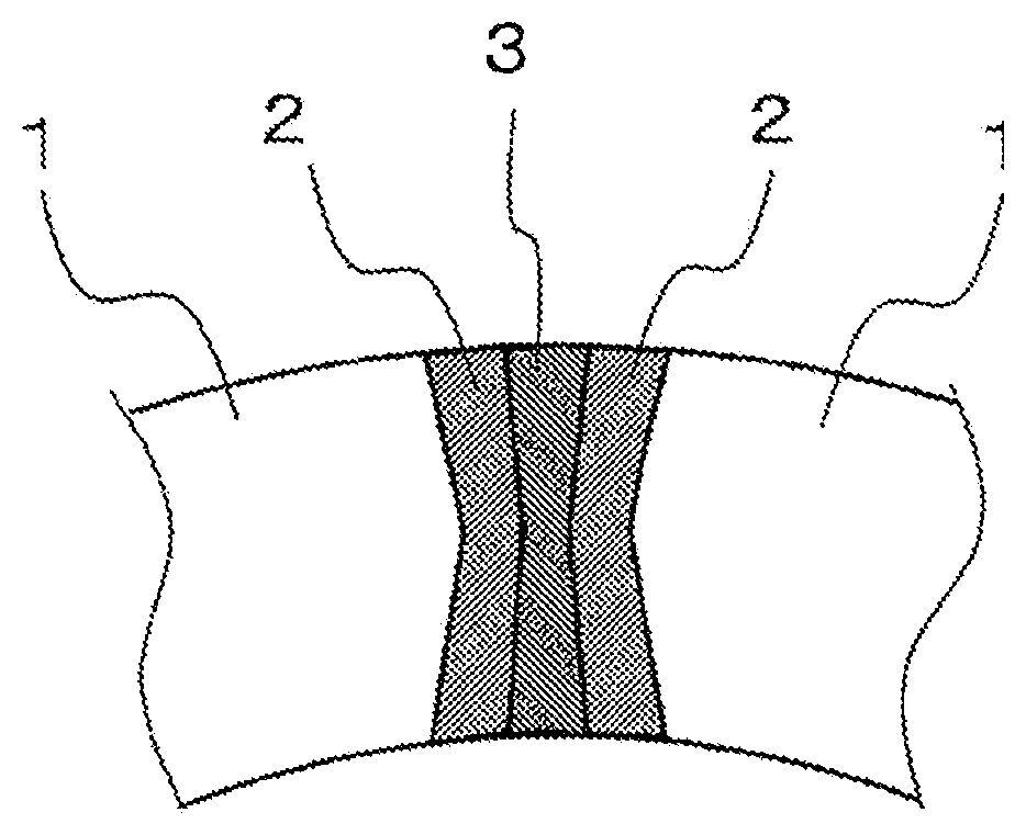 Patent US12139780 — Hot-rolled steel sheet for electric resistance welded steel pipe and method for manufacturing the same, electric resistance welded steel pipe and method for manufacturing the same, line pipe, and building structure — Figure 1