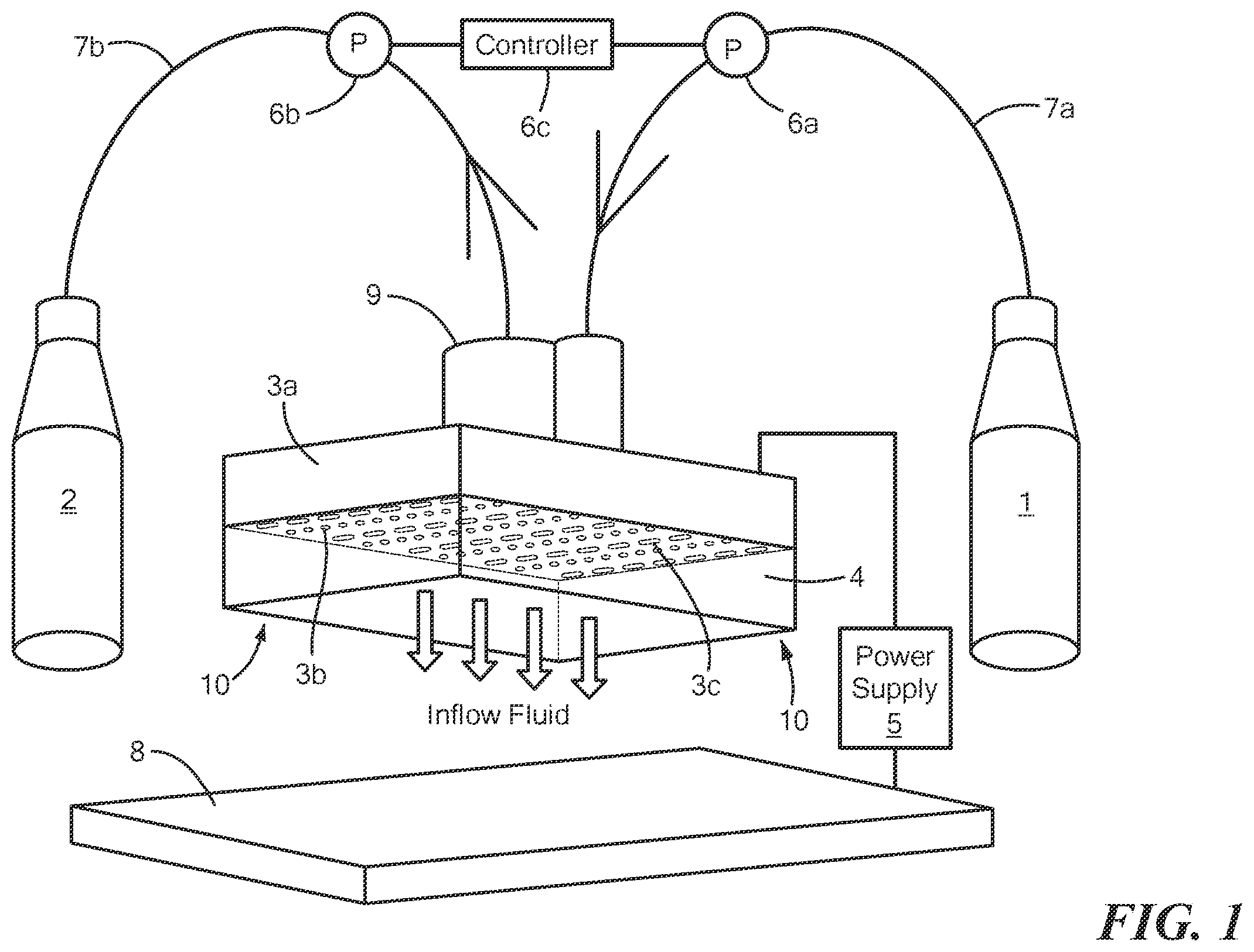 Patent US12139809 — Electrochemical treatment system — Figure 1
