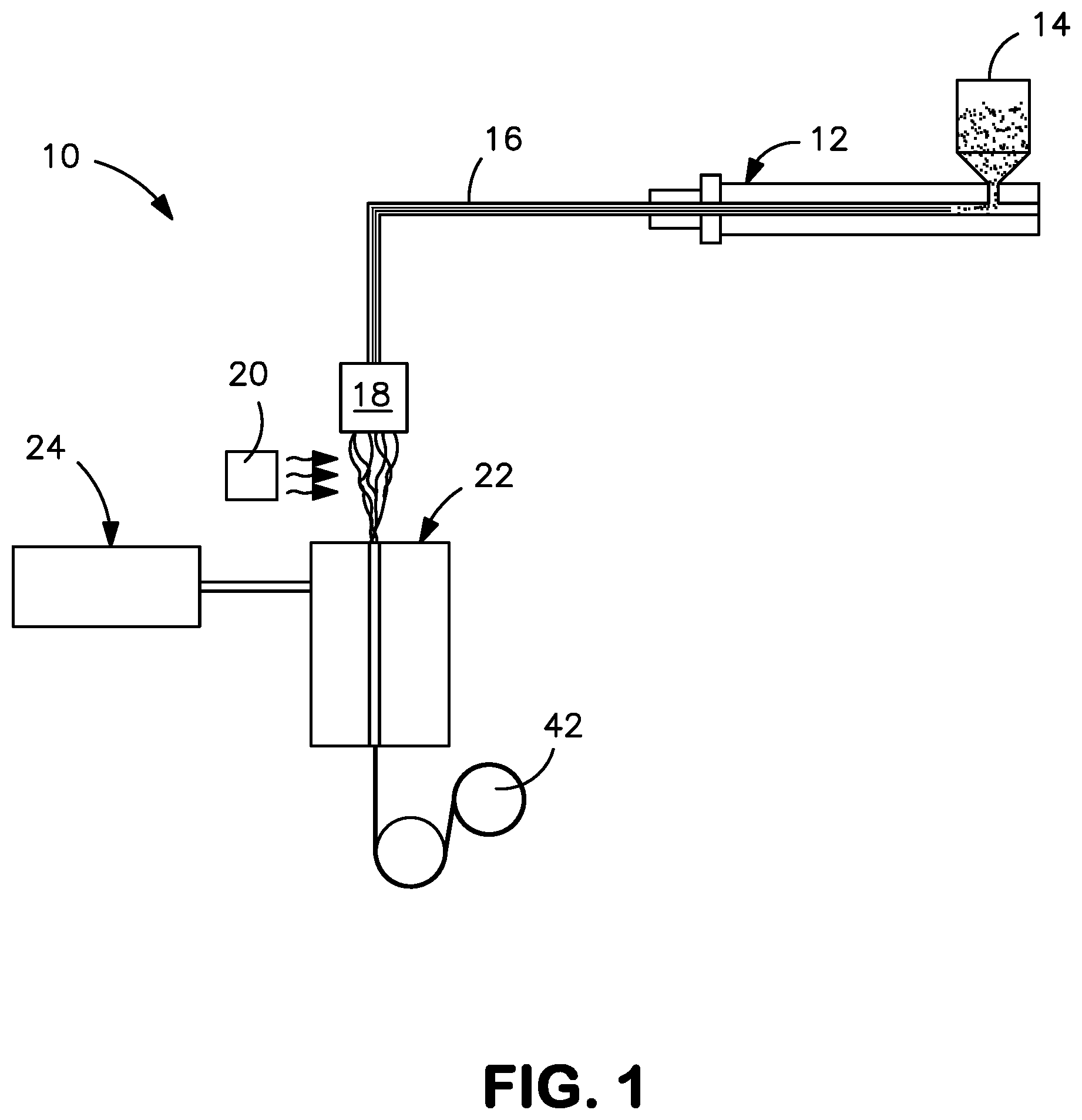 Patent US12139822 — Renewable polyester fibers having a low density — Figure 1