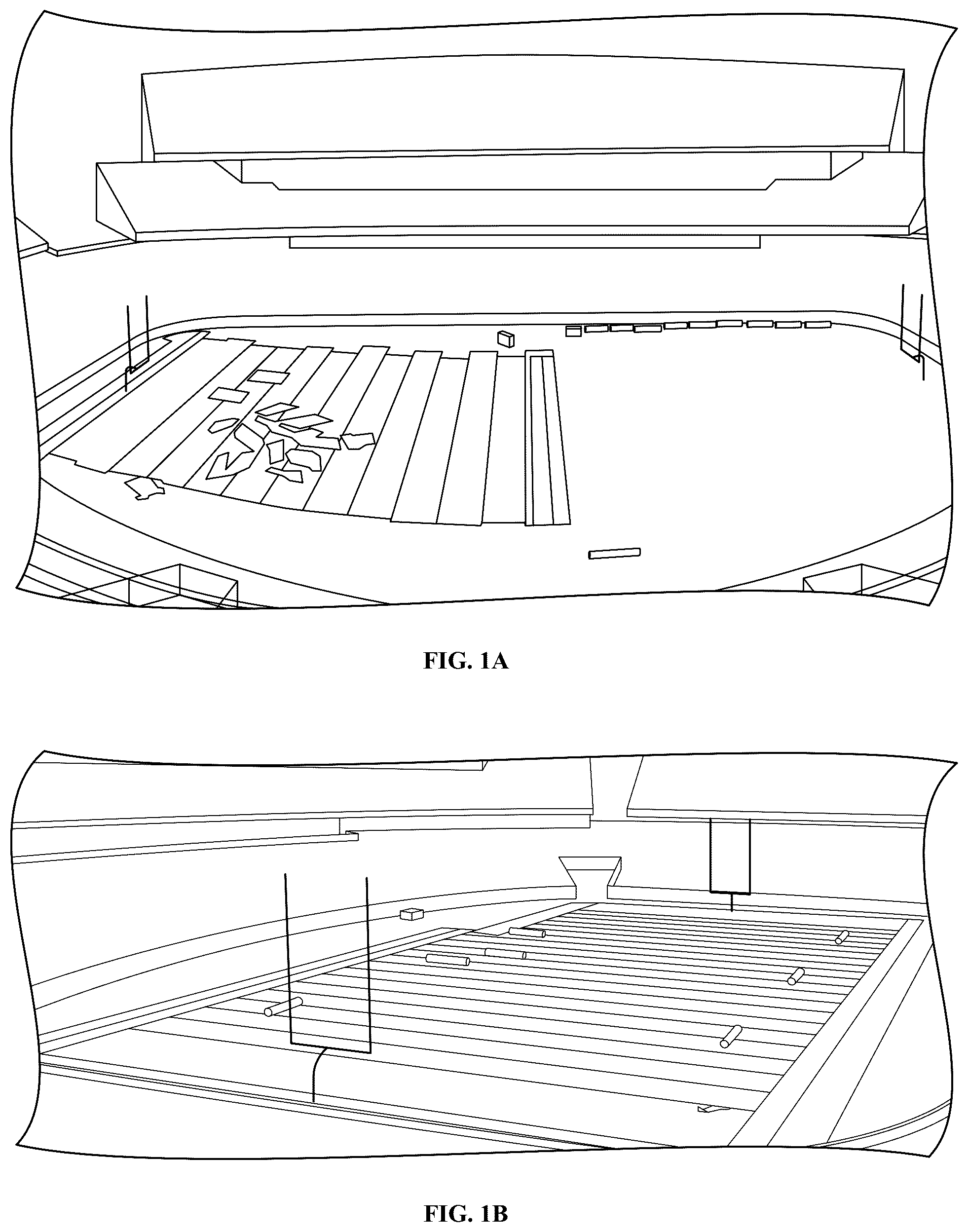Patent US12139833 Figure 1 – Patterned tufted articles, surface coverings comprising same, and systems and methods of making and using same