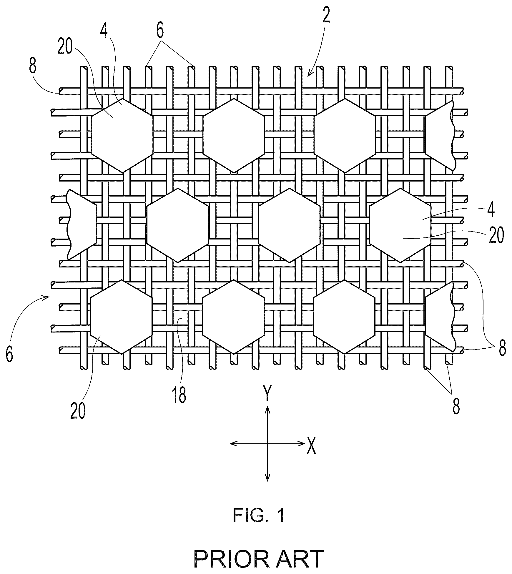 Patent US12139855 — Discrete cells comprising a leg and/or a concavity — Figure 1