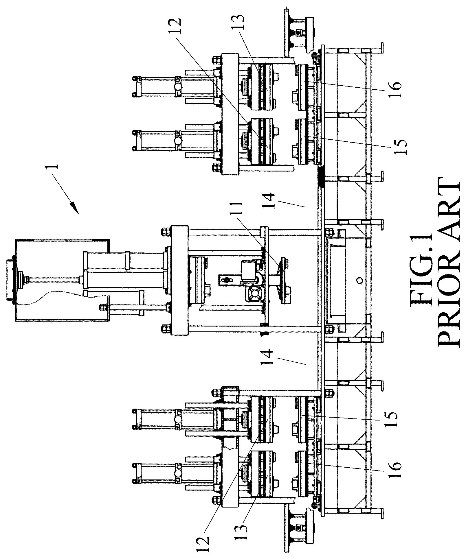 Patent US12139856 Figure 1 – Forming machine for pulp product