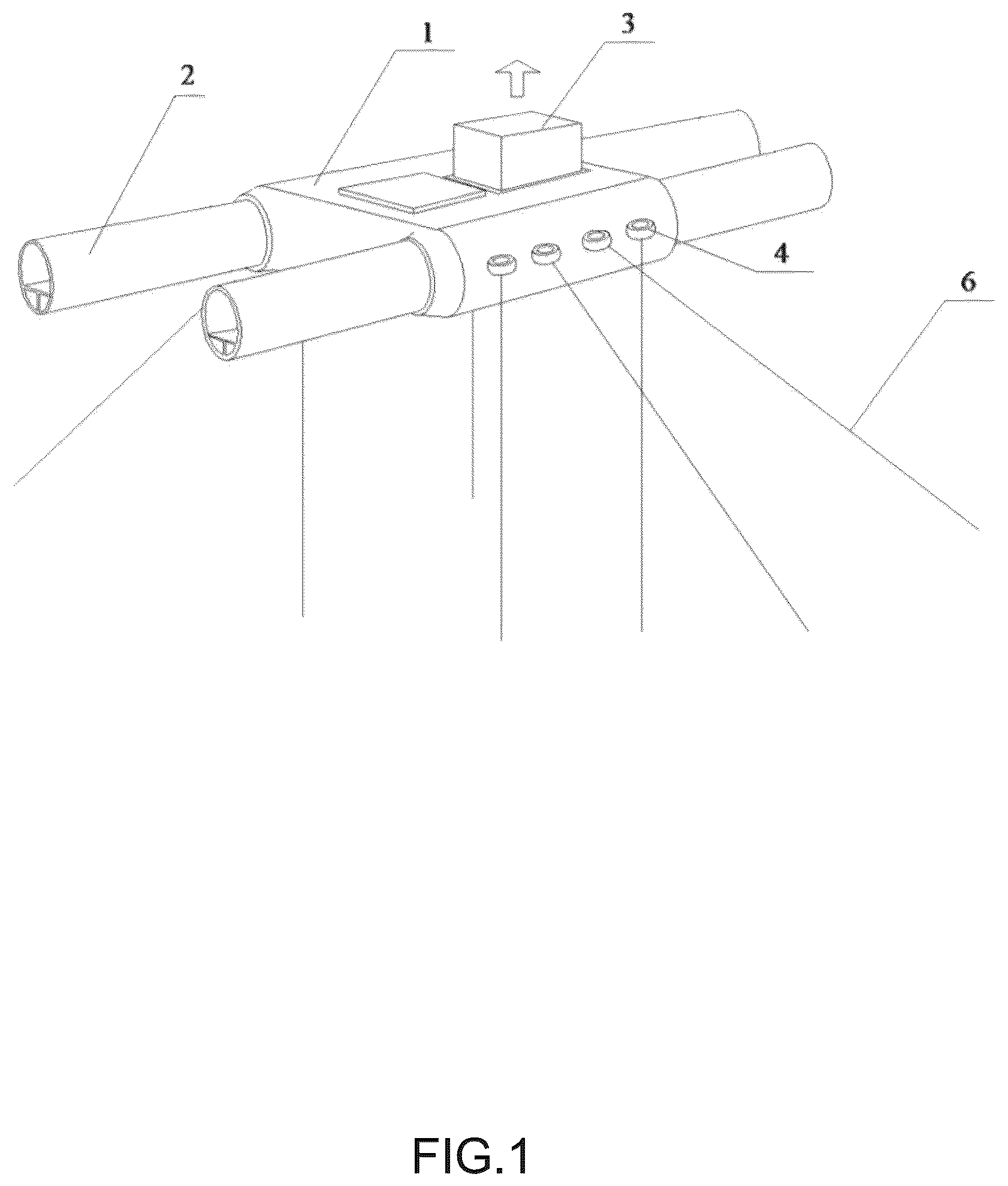 Patent US12139873 — Tube joint apparatus for double-tube floating tunnel and construction method thereof — Figure 1
