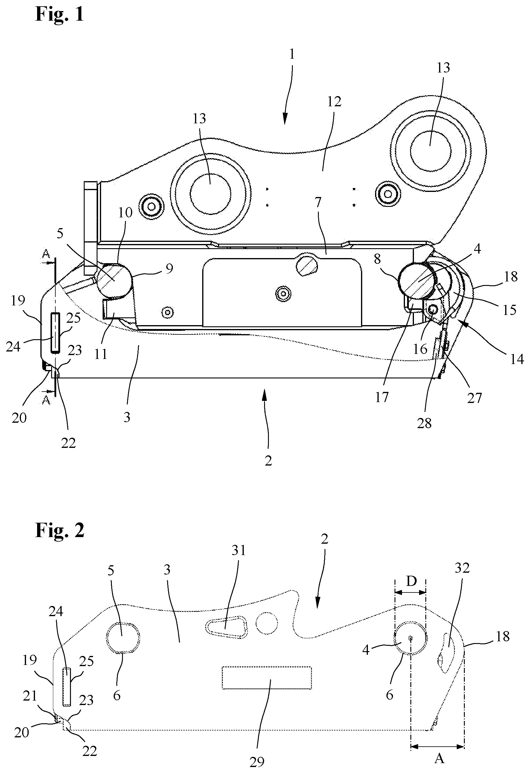 Patent US12139877 — Adapter for a quick-change system and quick-change system with such an adapter — Figure 1