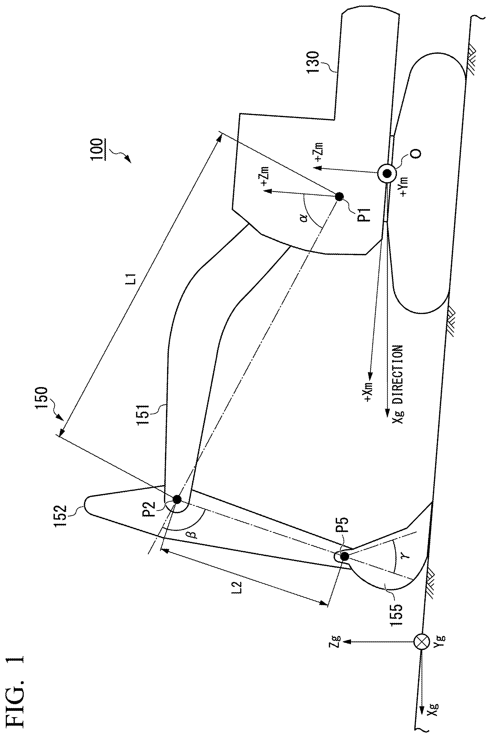 Patent US12139881 — Work machine control system, work machine, and work machine control method — Figure 1