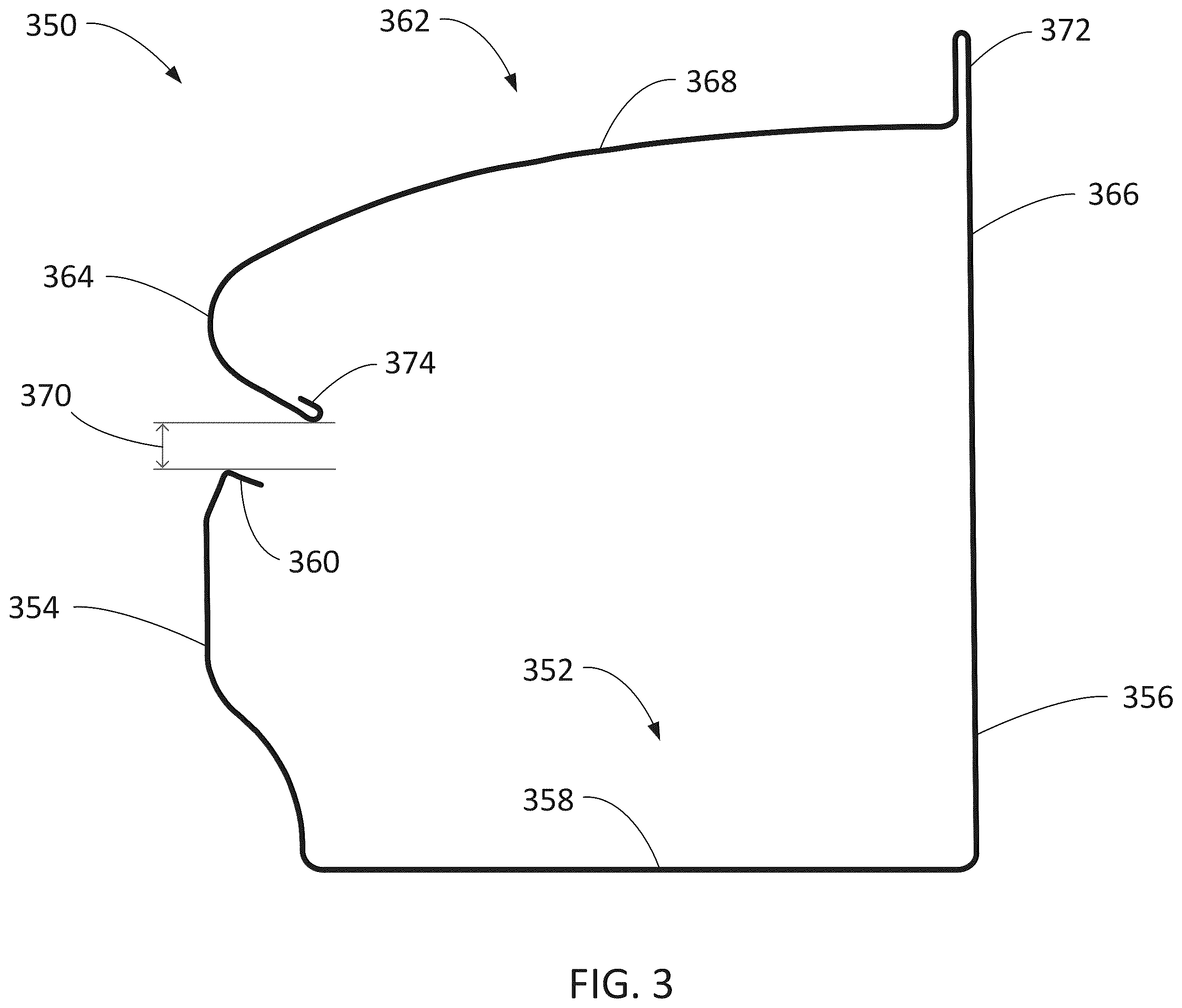Patent US12139913 Figure 3 – Covered rain gutter system