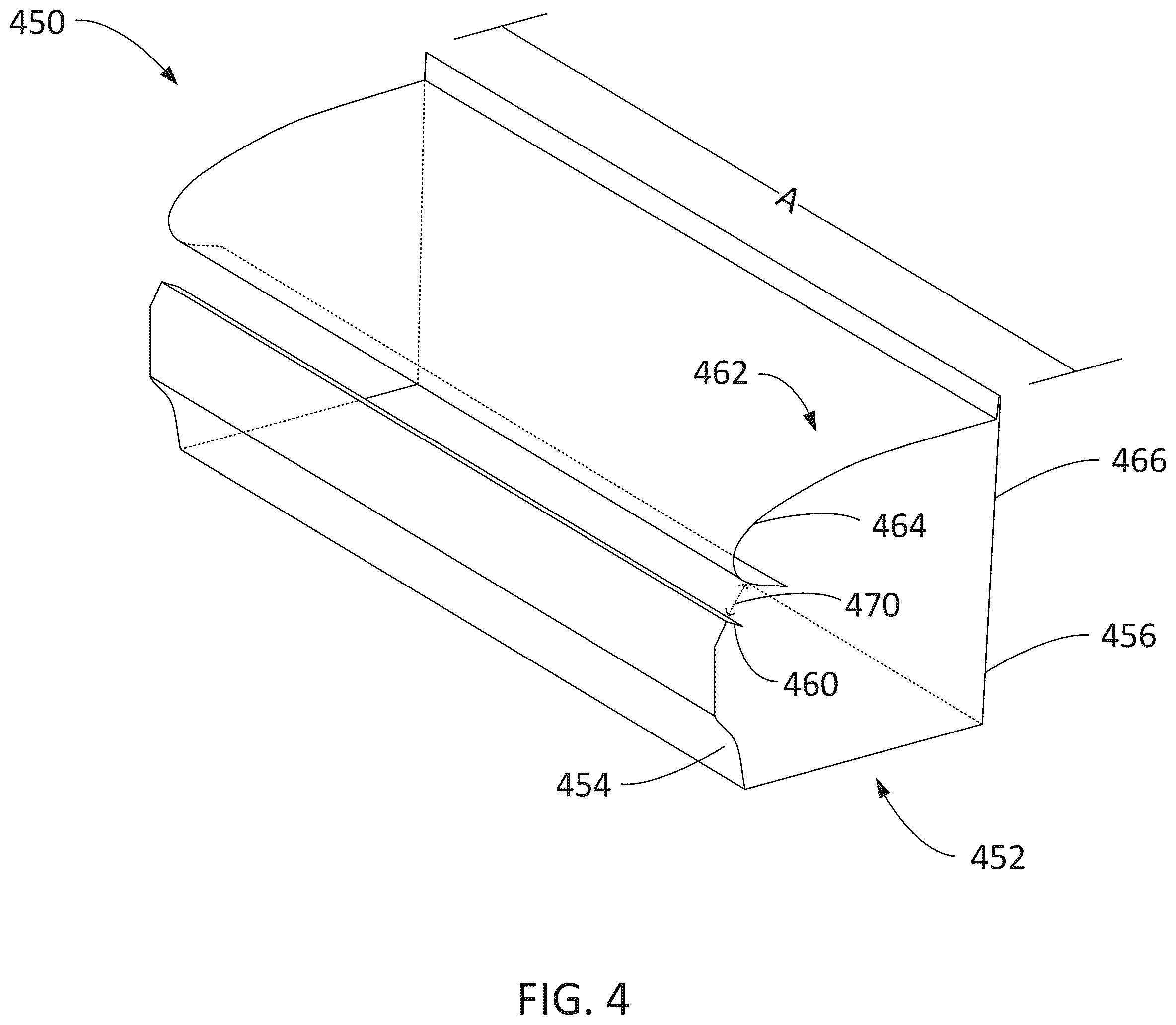 Patent US12139913 Figure 4 – Covered rain gutter system
