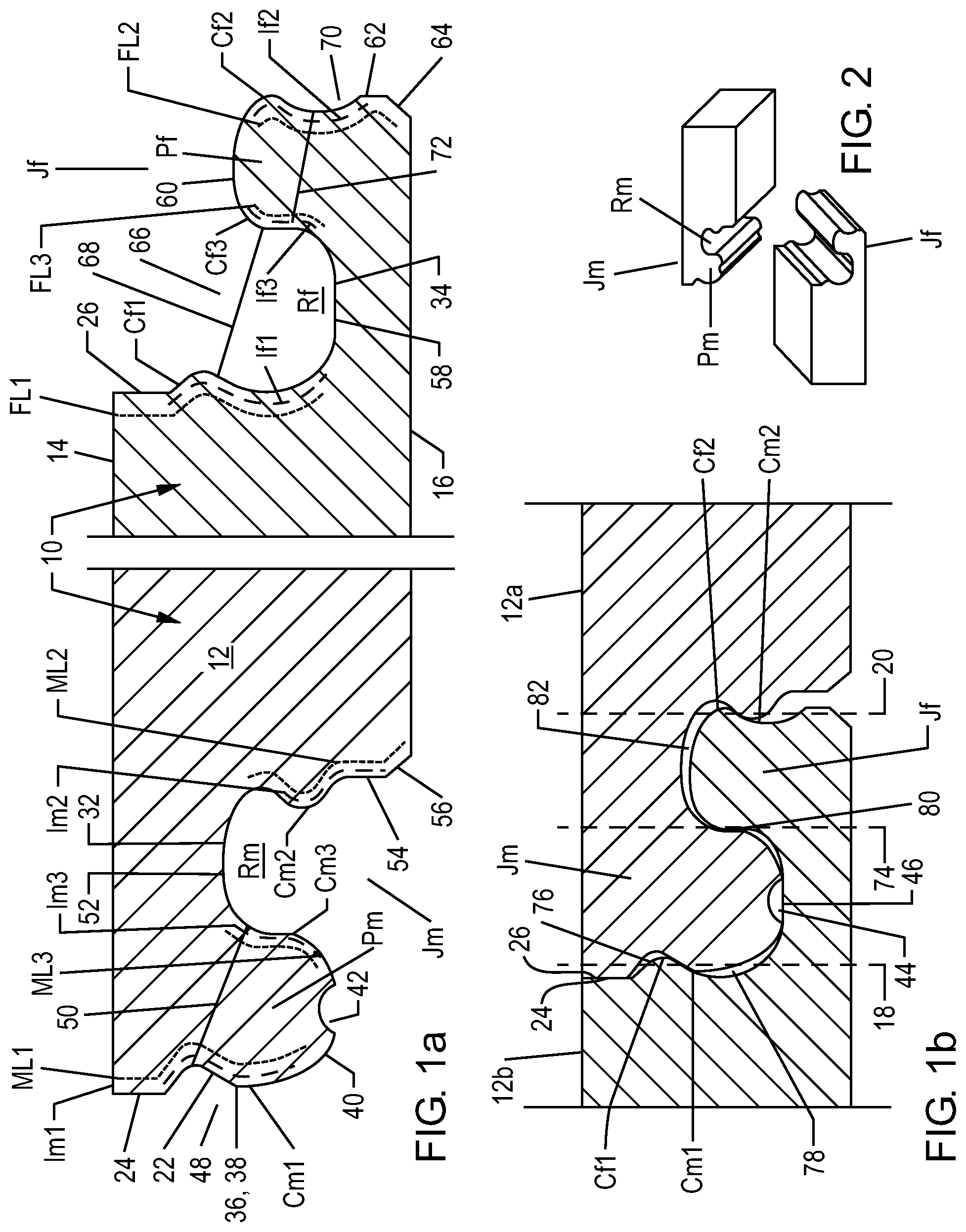 Patent US12139918 — Vertical joint system and associated surface covering system — Figure 1