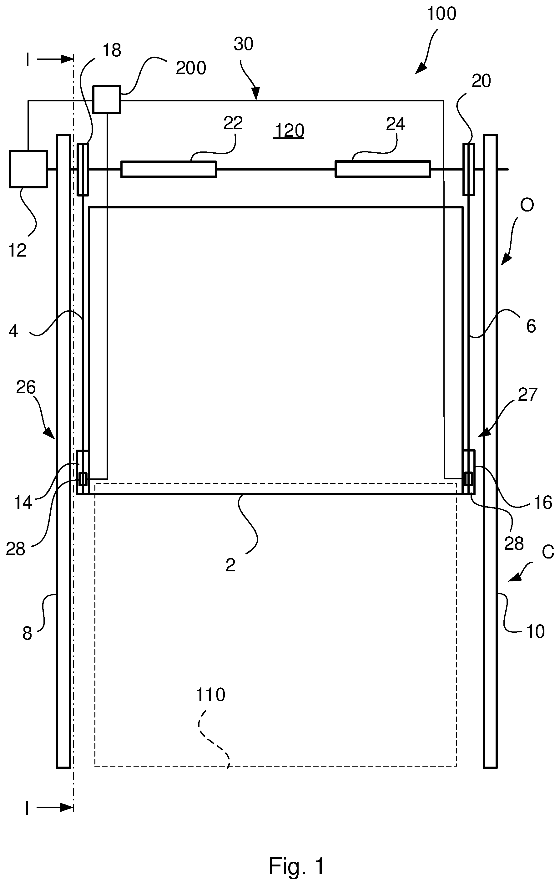Patent US12139944 — Corner bracket — Figure 1