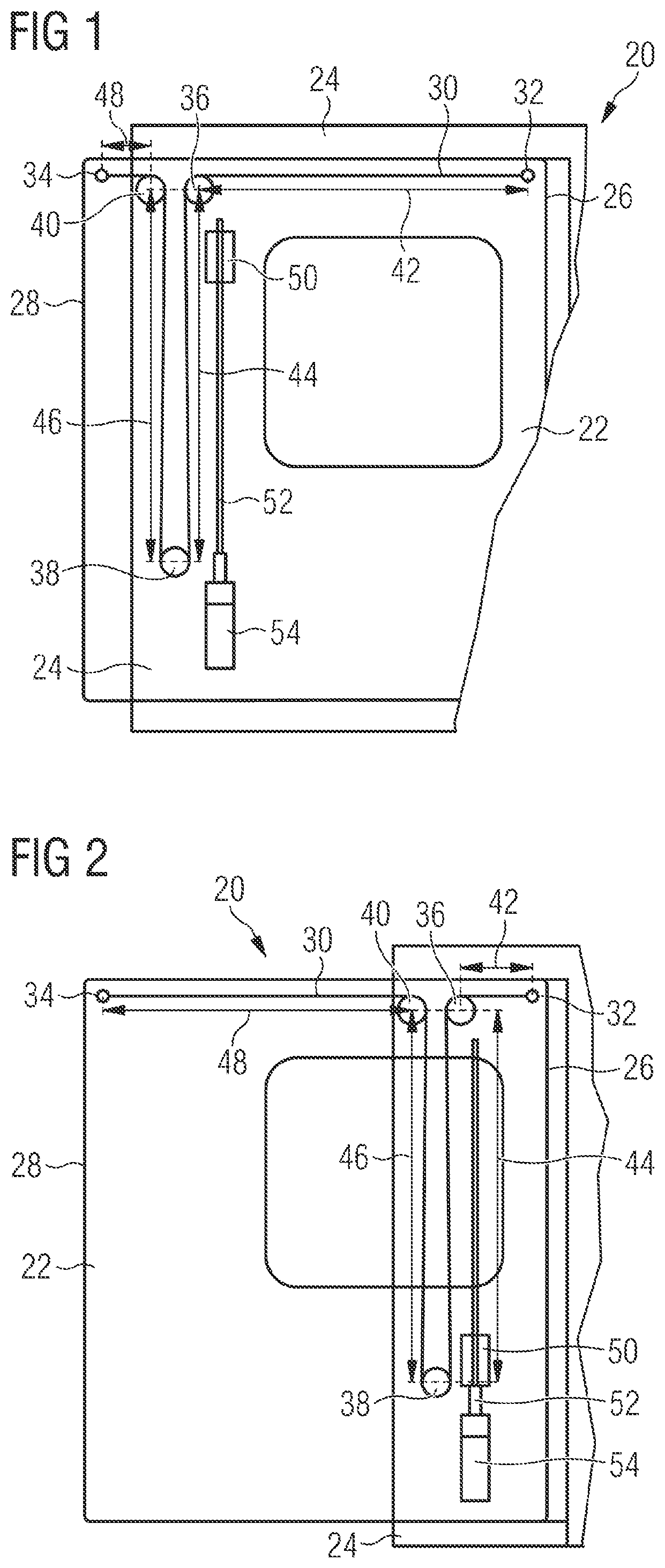 Patent US12139955 — Door drive for vehicle sliding door system — Figure 1