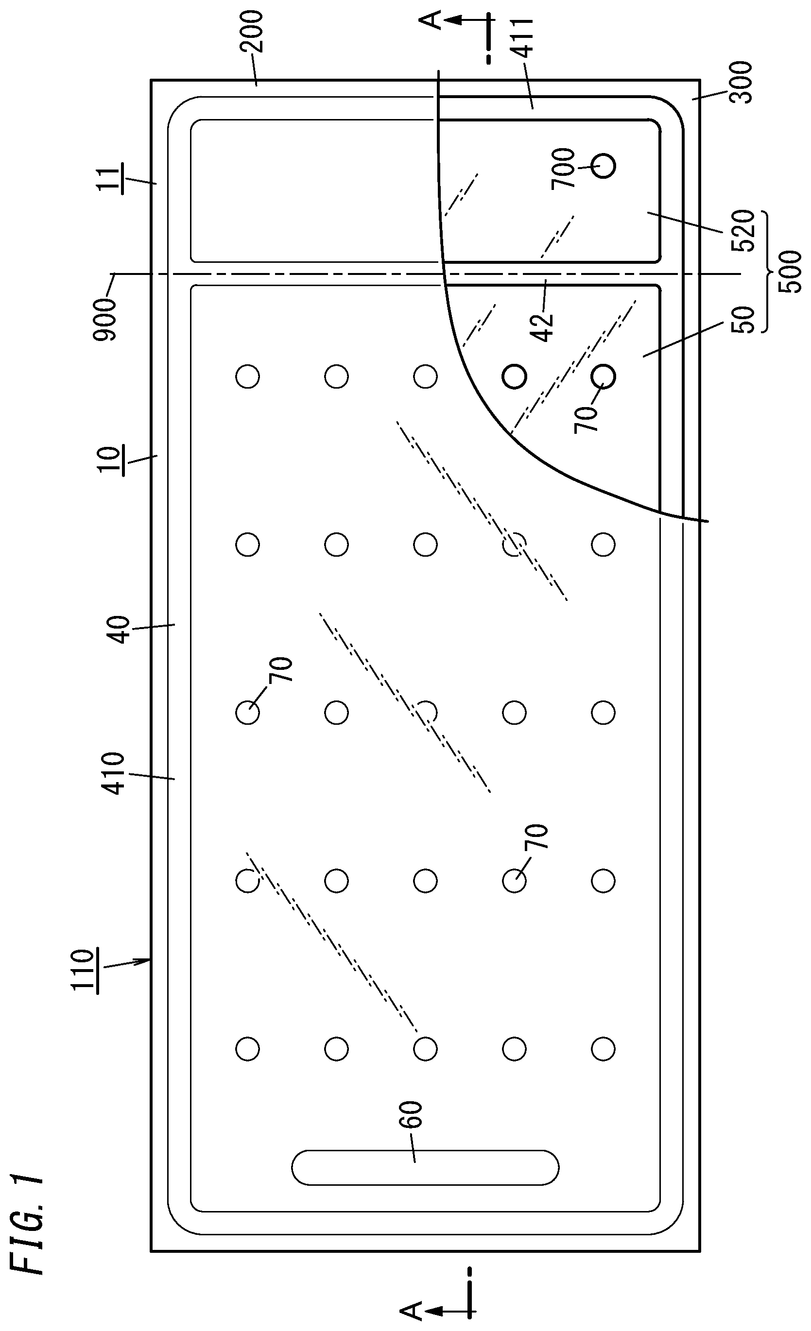 Patent US12139963 — Method for manufacturing glass panel unit, and glass panel unit assembly — Figure 1