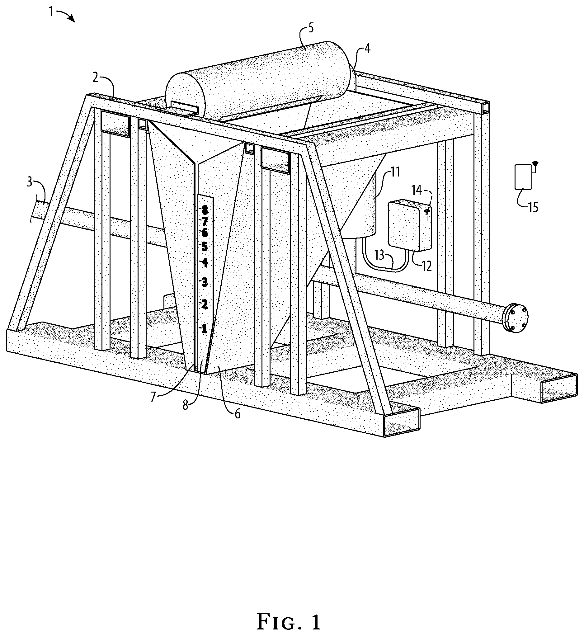 Patent US12139981 Figure 1 – Drilling fluid flowback tracking system and method