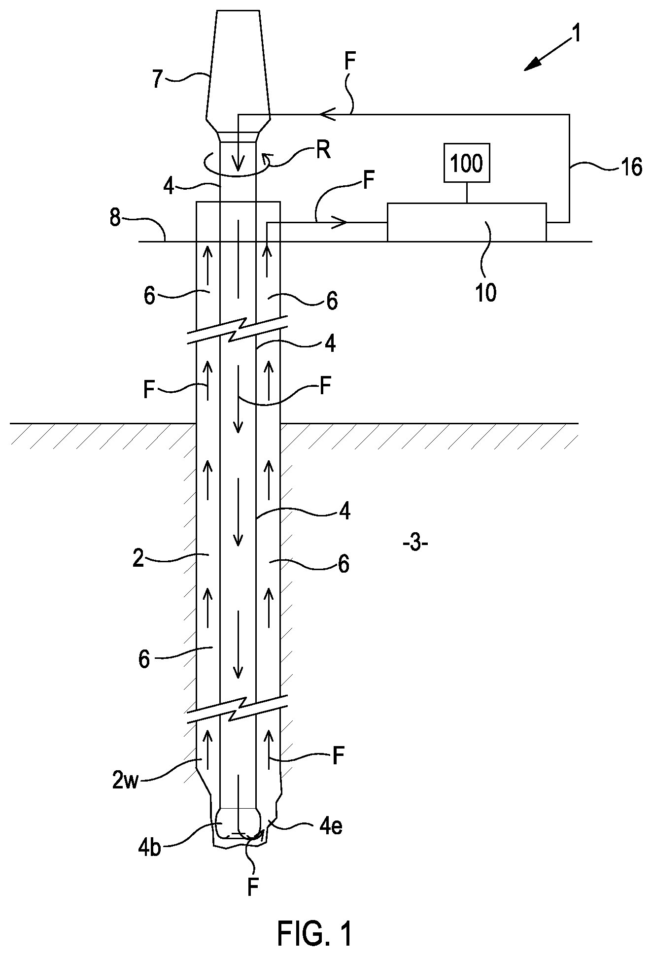 Patent US12139982 — Determining properties of wellbore fluid systems — Figure 1