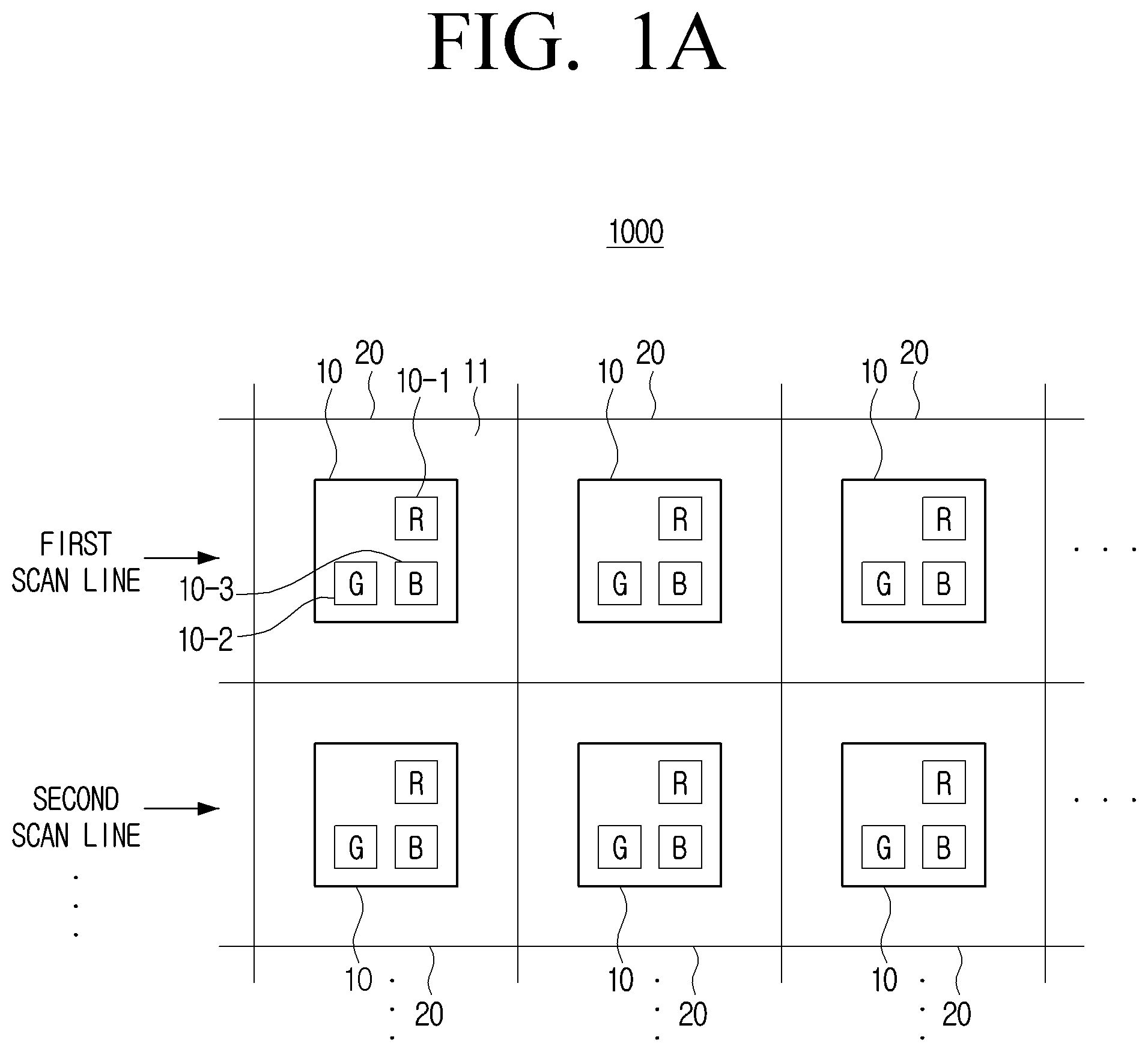 Patent US12142192 — Display module and display device — Figure 1