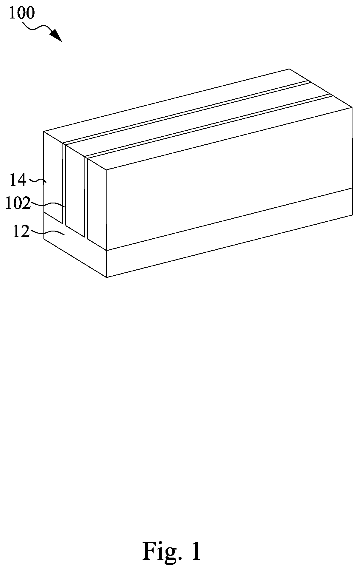 Patent US12142651 — Integrated circuit multi-gate transistors structure with gate via and manufacturing method thereof — Figure 1
