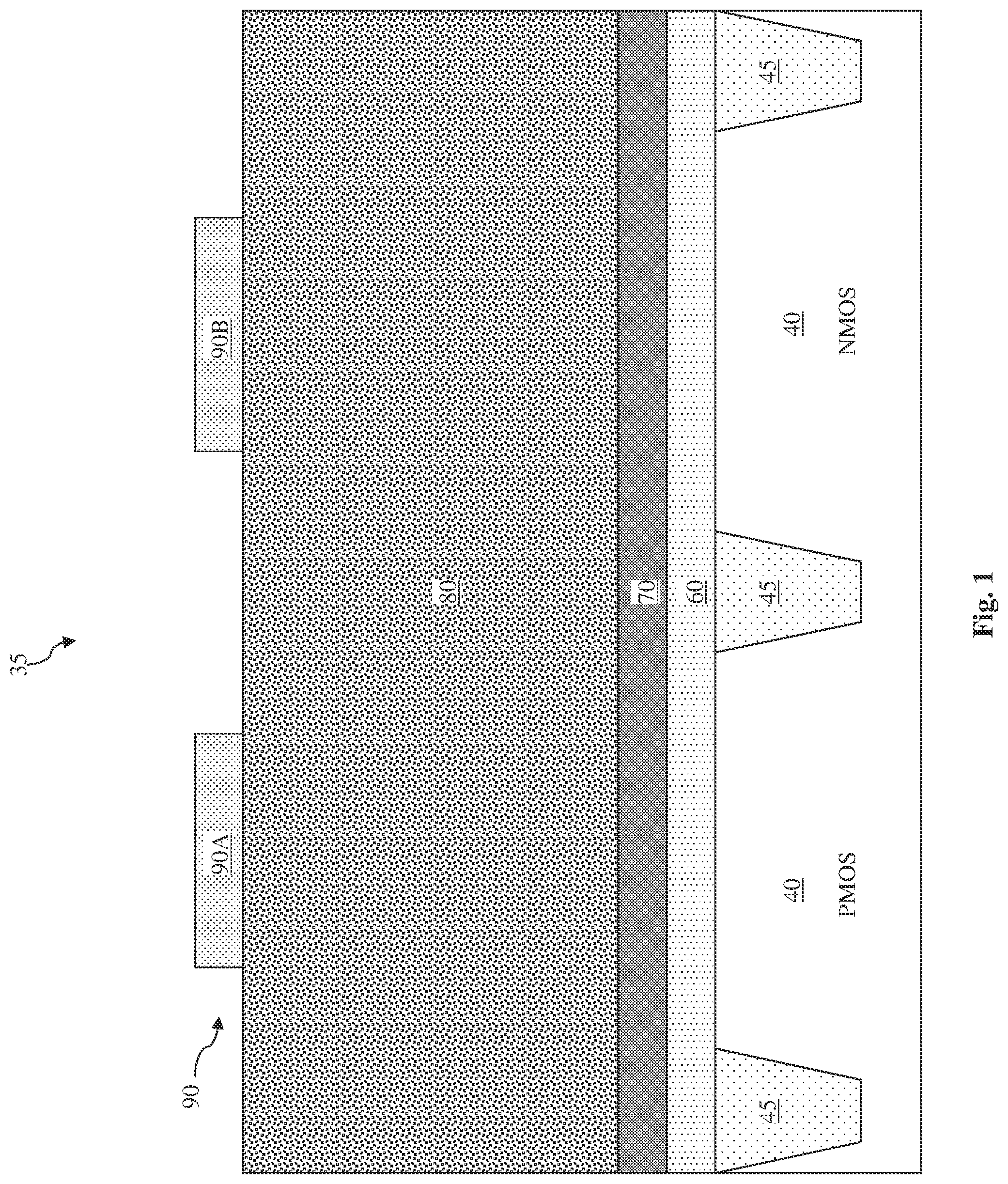 Patent US12142664 — Reducing metal gate overhang by forming a top-wide bottom-narrow dummy gate electrode — Figure 1