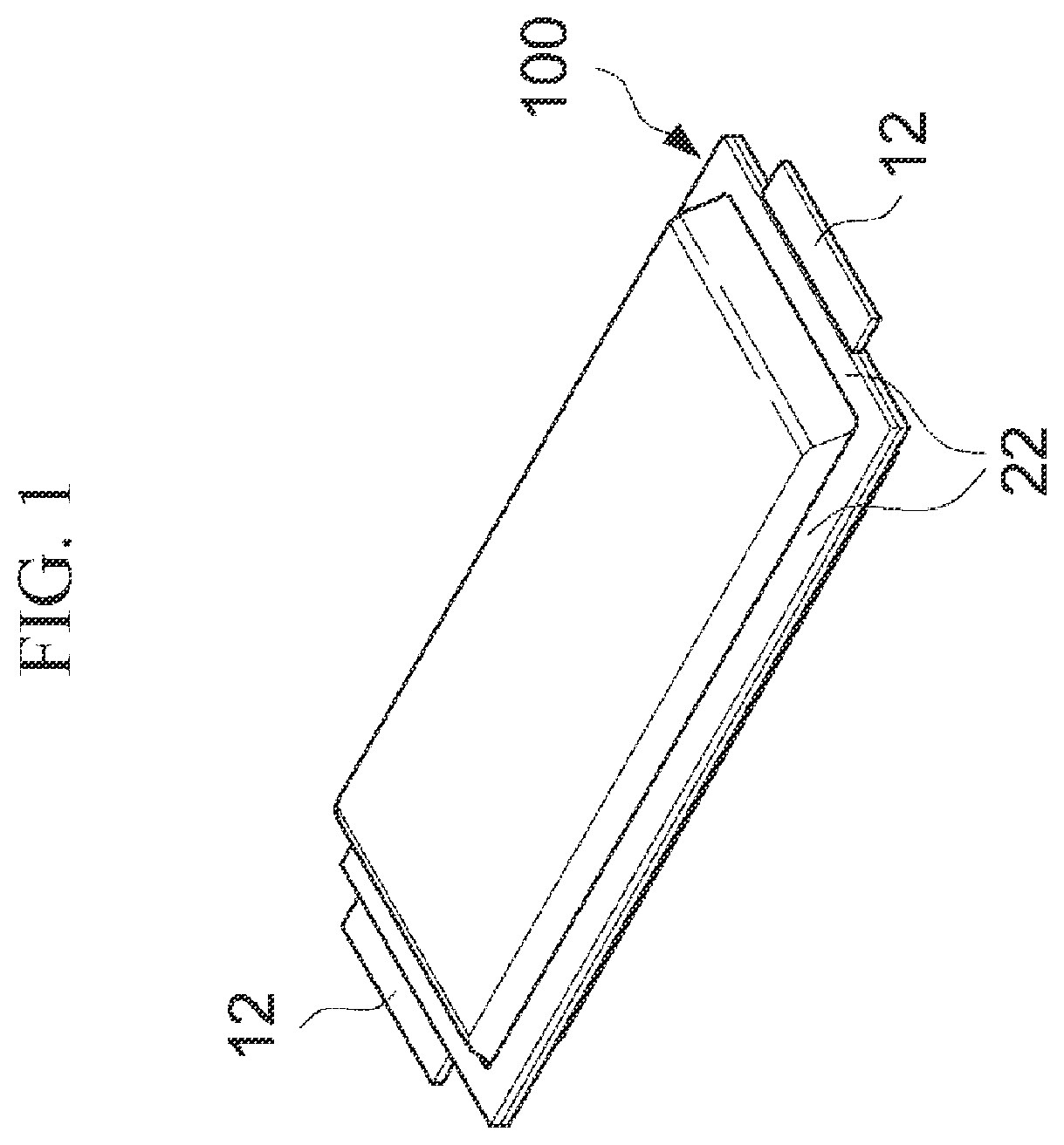 Patent US12142772 — Pouch-type secondary battery — Figure 1