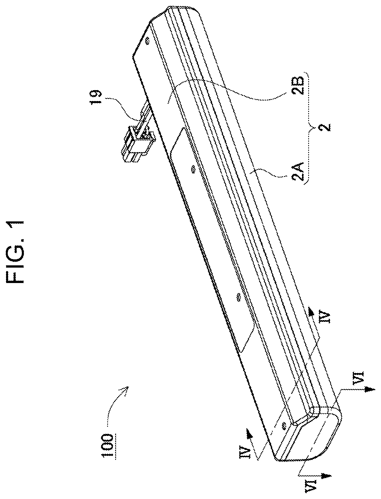 Patent US12142785 — Battery pack — Figure 1