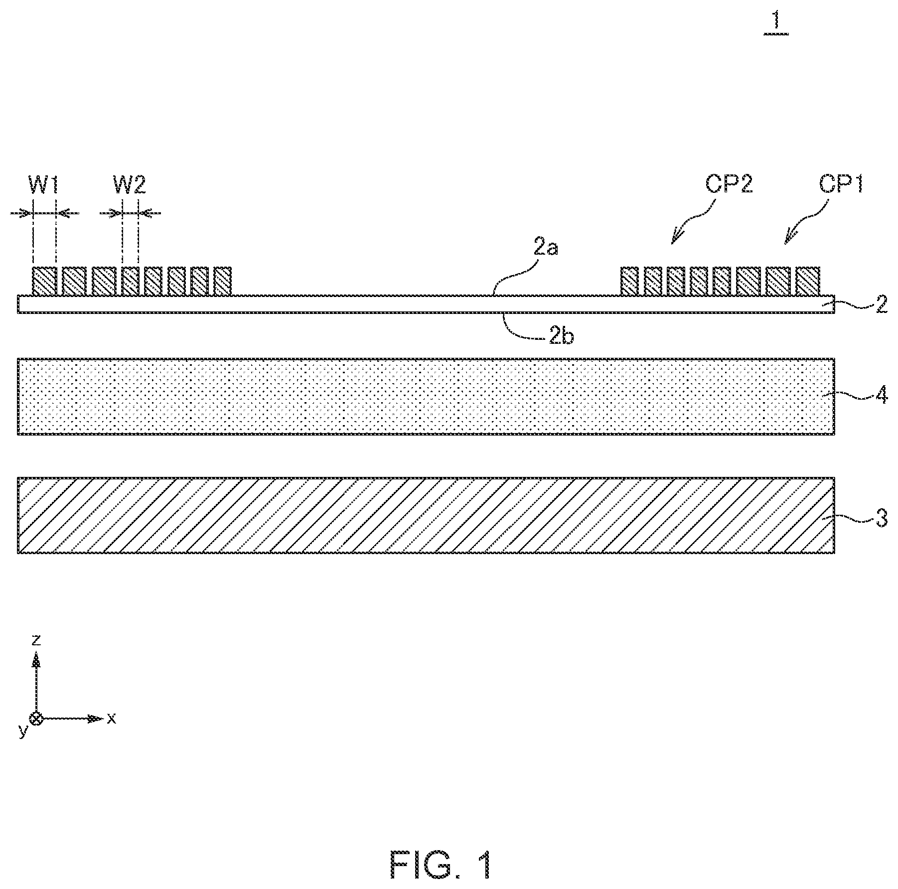 Patent US12142847 — Antenna device and antenna module having the same — Figure 1
