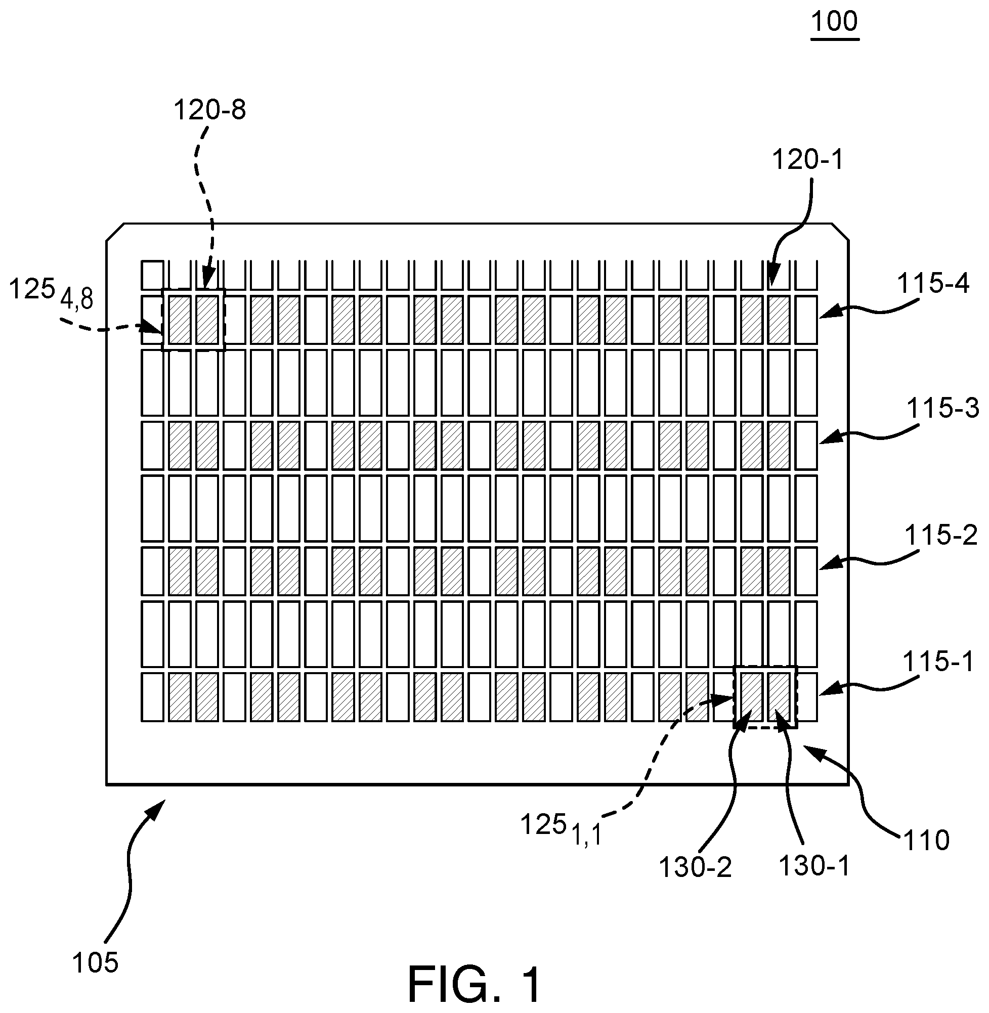 Patent US12142861 — Connecting multi-conductor cables with surface contacts — Figure 1