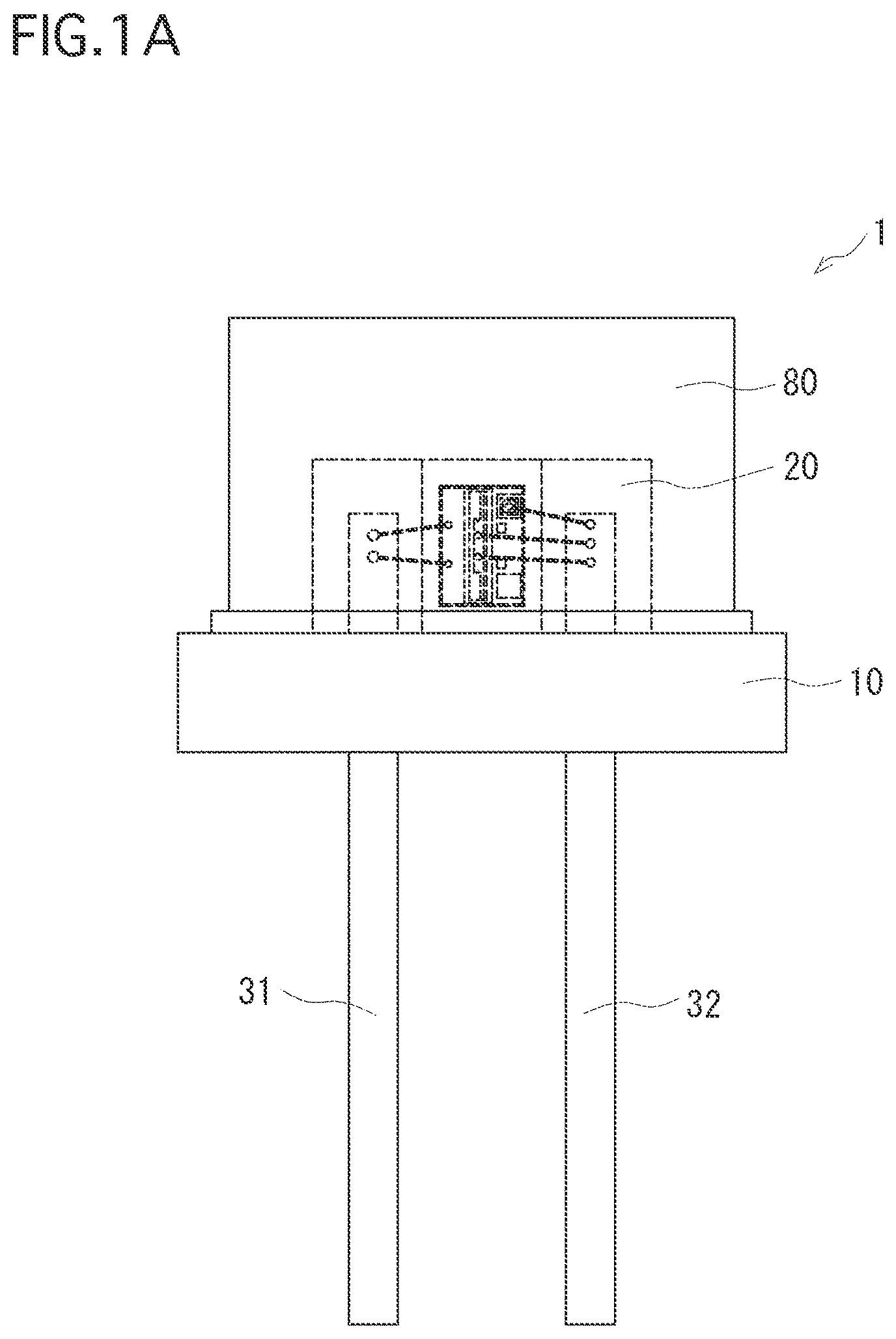 Patent US12142892 — Semiconductor laser device — Figure 1