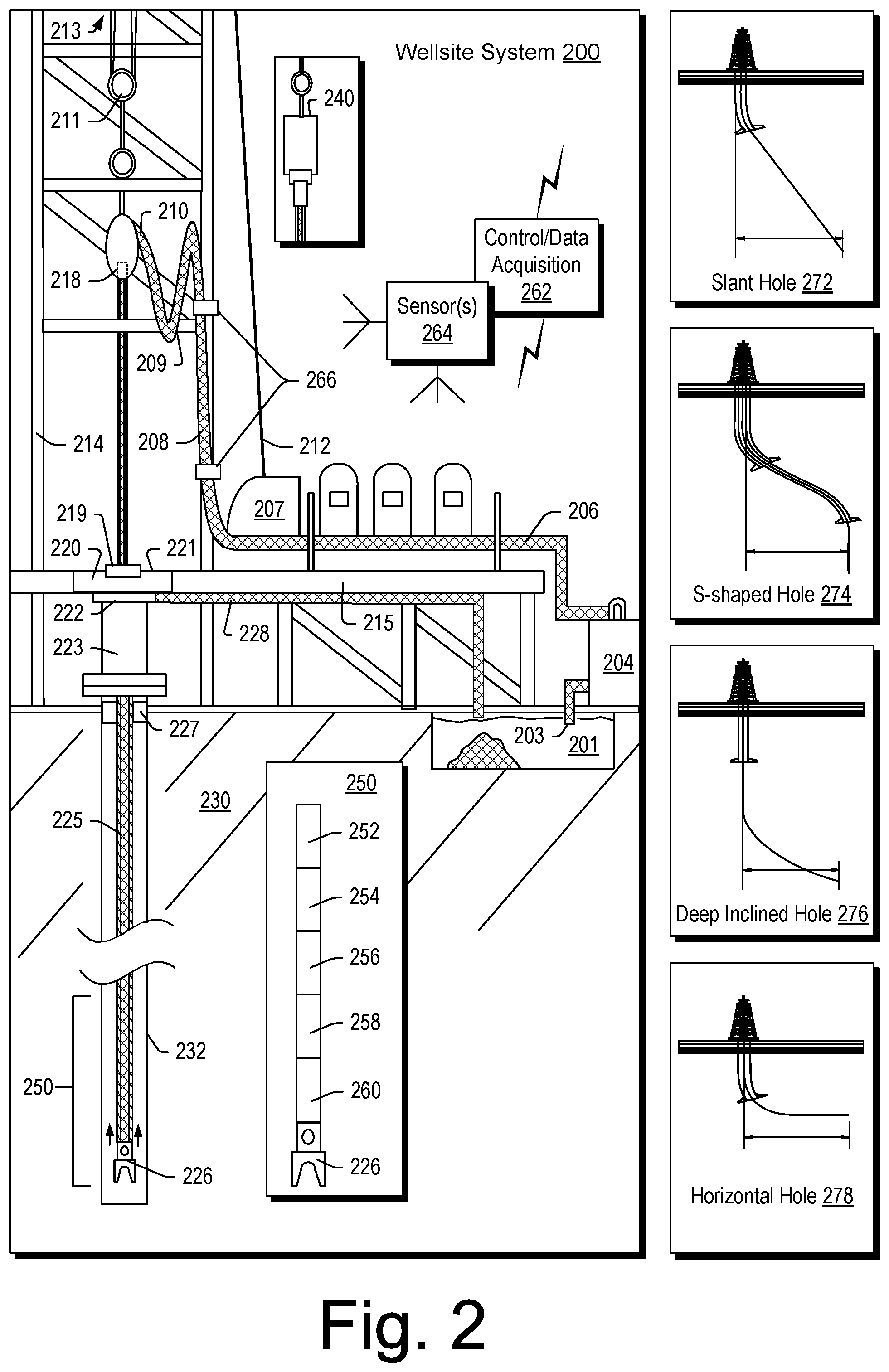 Patent US12147005 Figure 2 – Ultrasonic pulse-echo and caliper formation characterization