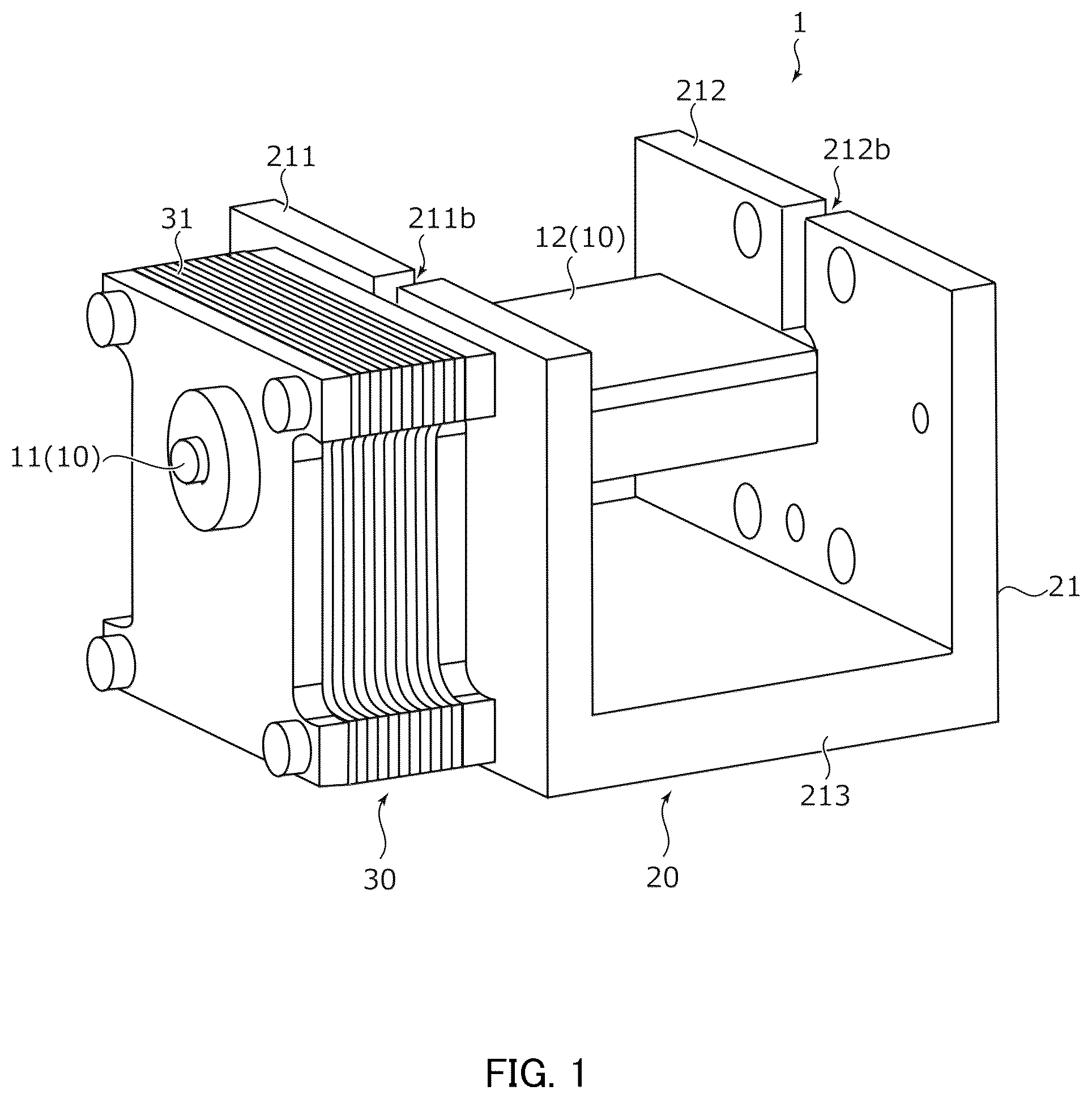 Patent US12147029 — Rotary reciprocating drive actuator — Figure 1