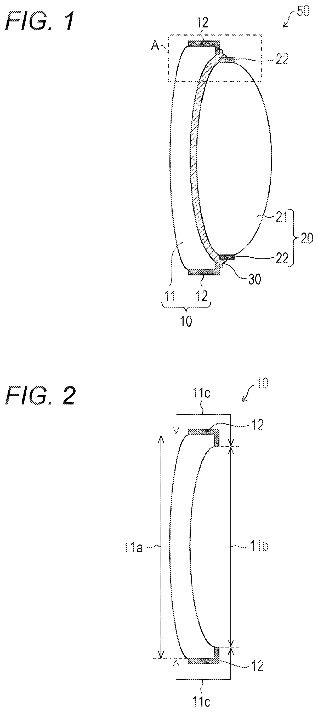 Patent US12147063 — Cemented lens, optical system including the same, optical device, and method of manufacturing cemented lens — Figure 1